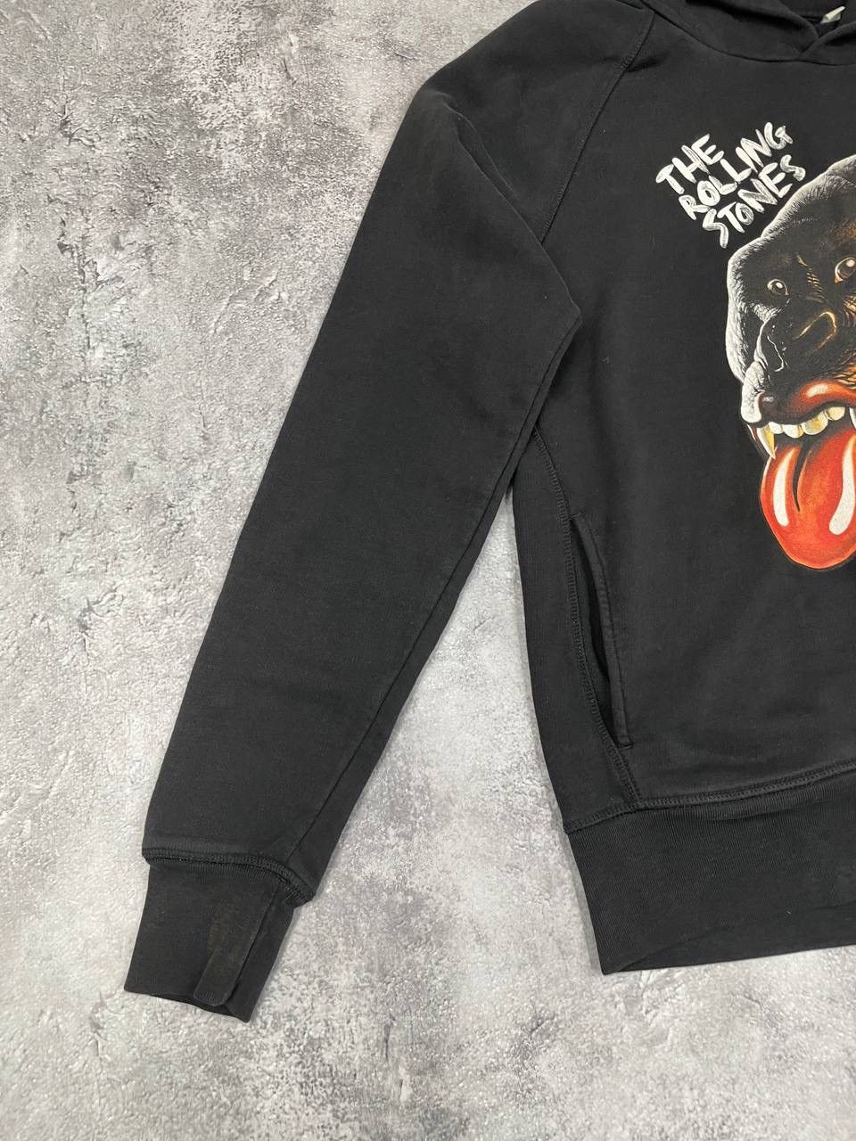 The Rolling Stones Rolling Stones Men Cotton Hoodie Black Size M Size US M / EU 48-50 / 2 - 3 Thumbnail