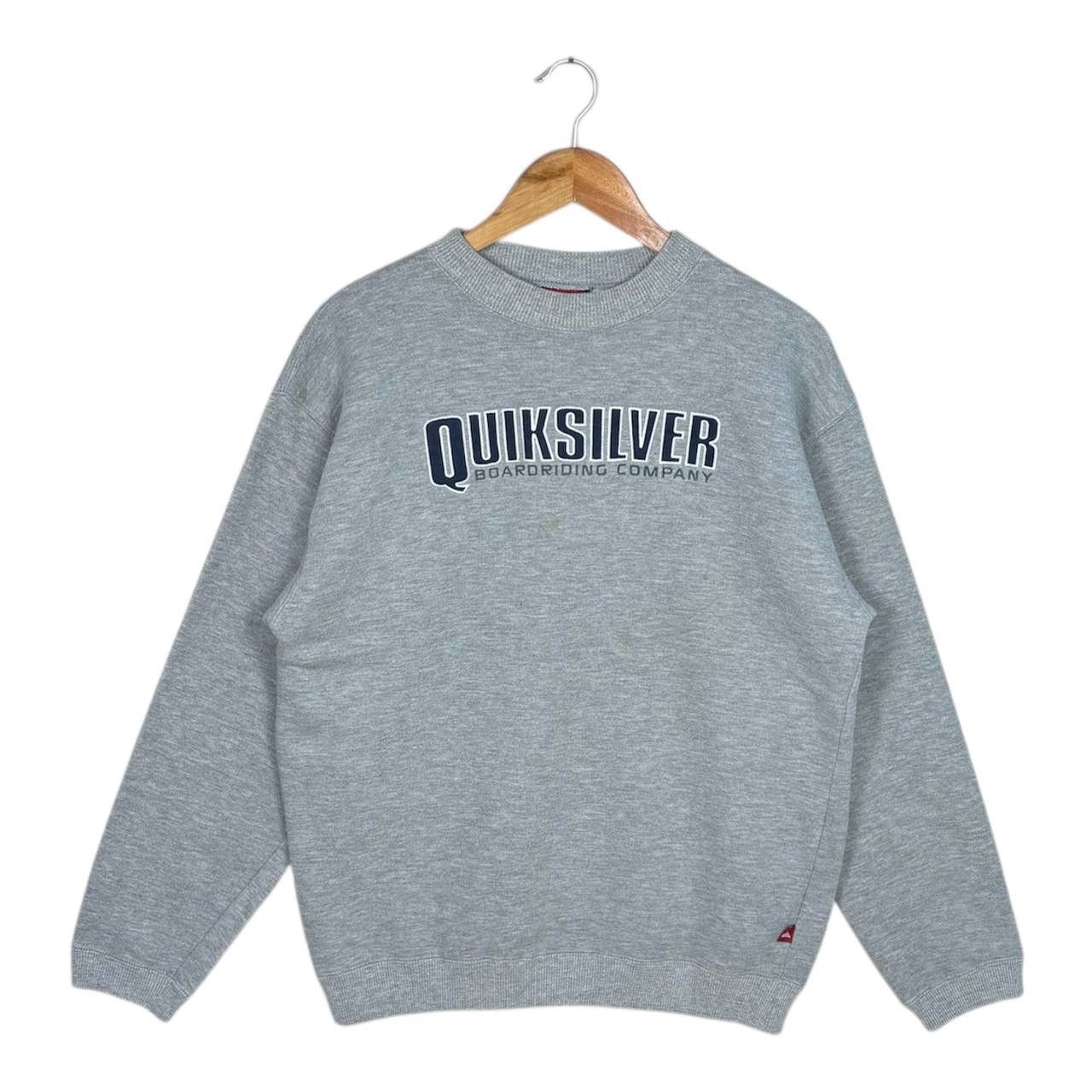 Quiksilver Vintage 90s Quiksilver Boardriding Surf Crewneck Sweatshirt Size US S / EU 44-46 / 1 - 1 Thumbnail