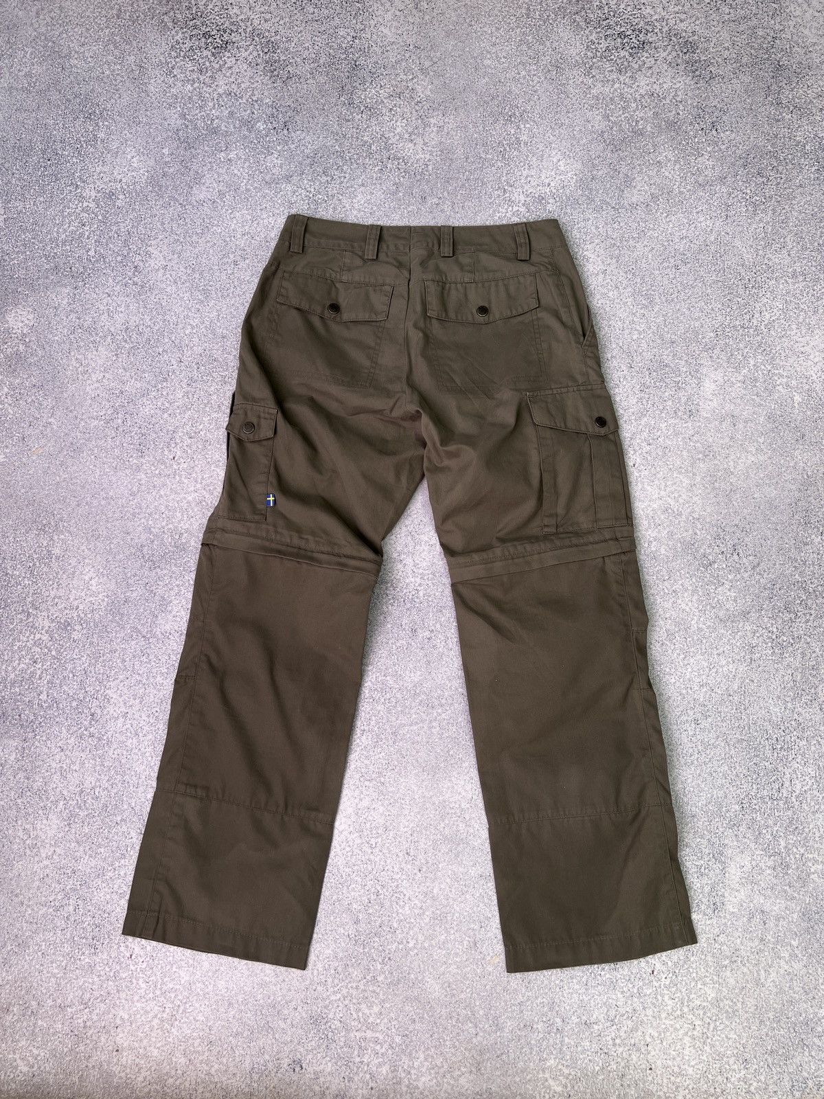 Fjallraven × Vintage Vintage Fjallraven Outdoor khaki G-1000 Pants Size US 31 - 12 Thumbnail