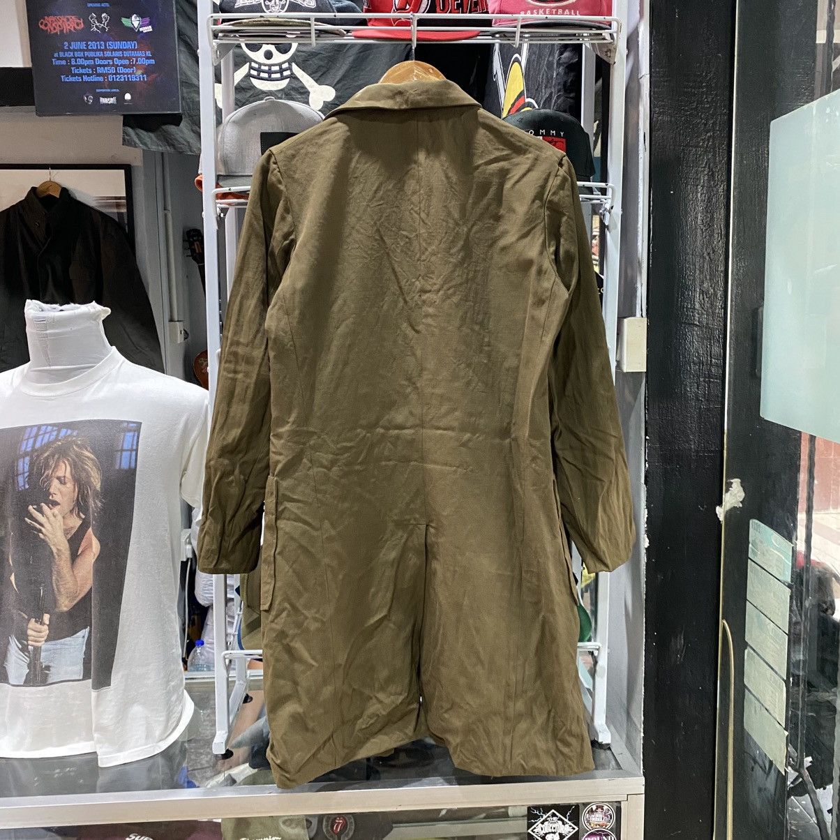 Y's for Men × Yohji Yamamoto × Yves Saint Laurent Yohji Yamamoto Japanese Brand Trench Coat Jacket Size US L / EU 52-54 / 3 - 2 Thumbnail
