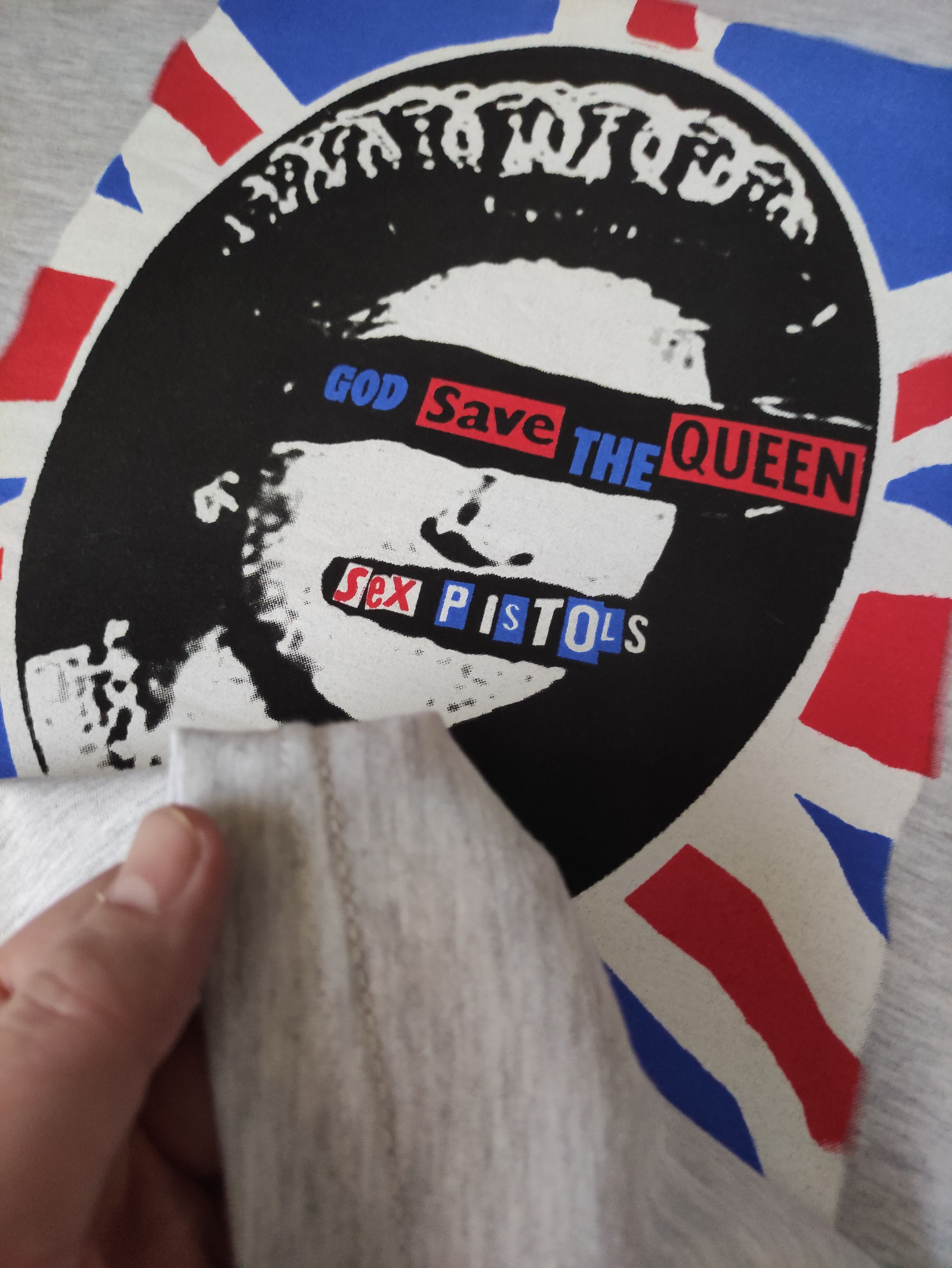 Band Tees × Vintage Sex Pistols T Shirt Vintage 00s Punk Rock Size US L / EU 52-54 / 3 - 14 Thumbnail