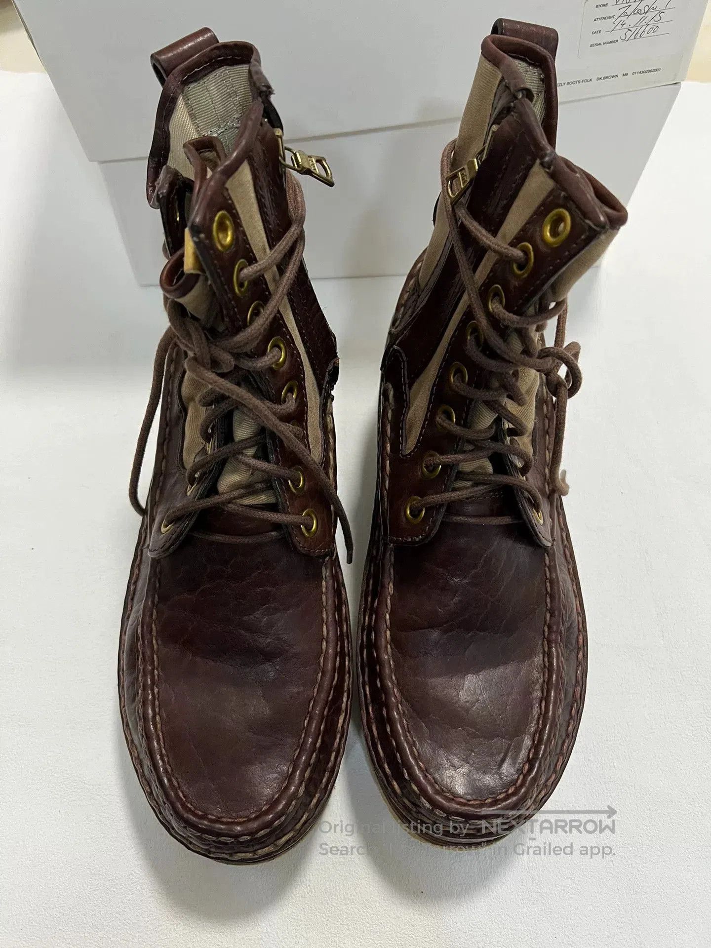 Visvim visvim 14ss Spot Grizzly Boots Folk. Size US 9 / EU 42 - 1 Thumbnail