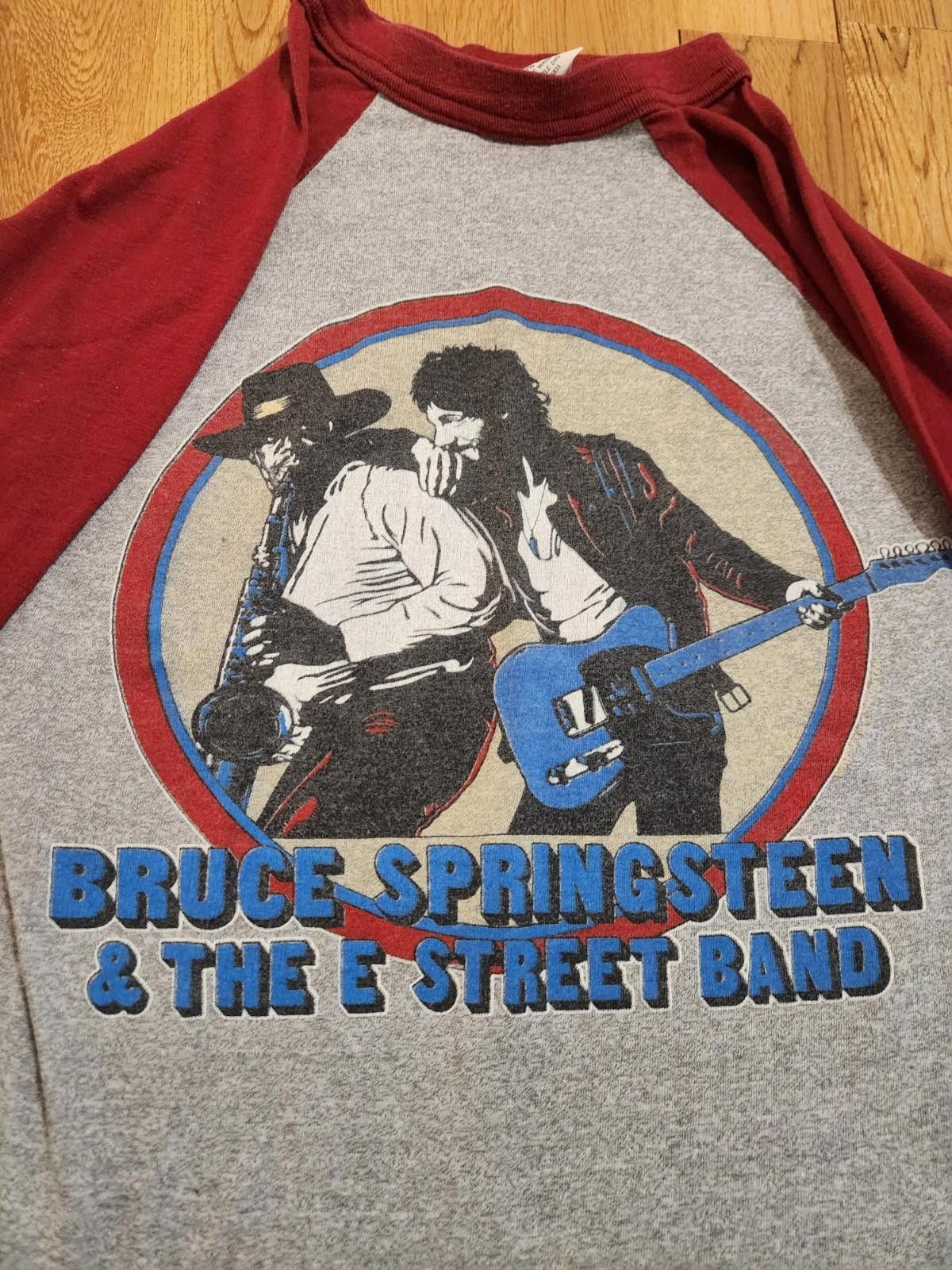 The Unbranded Brand Vintage 80s Bruce Springsteen E Street Band World Tour Tee S Size US S / EU 44-46 / 1 - 2 Thumbnail