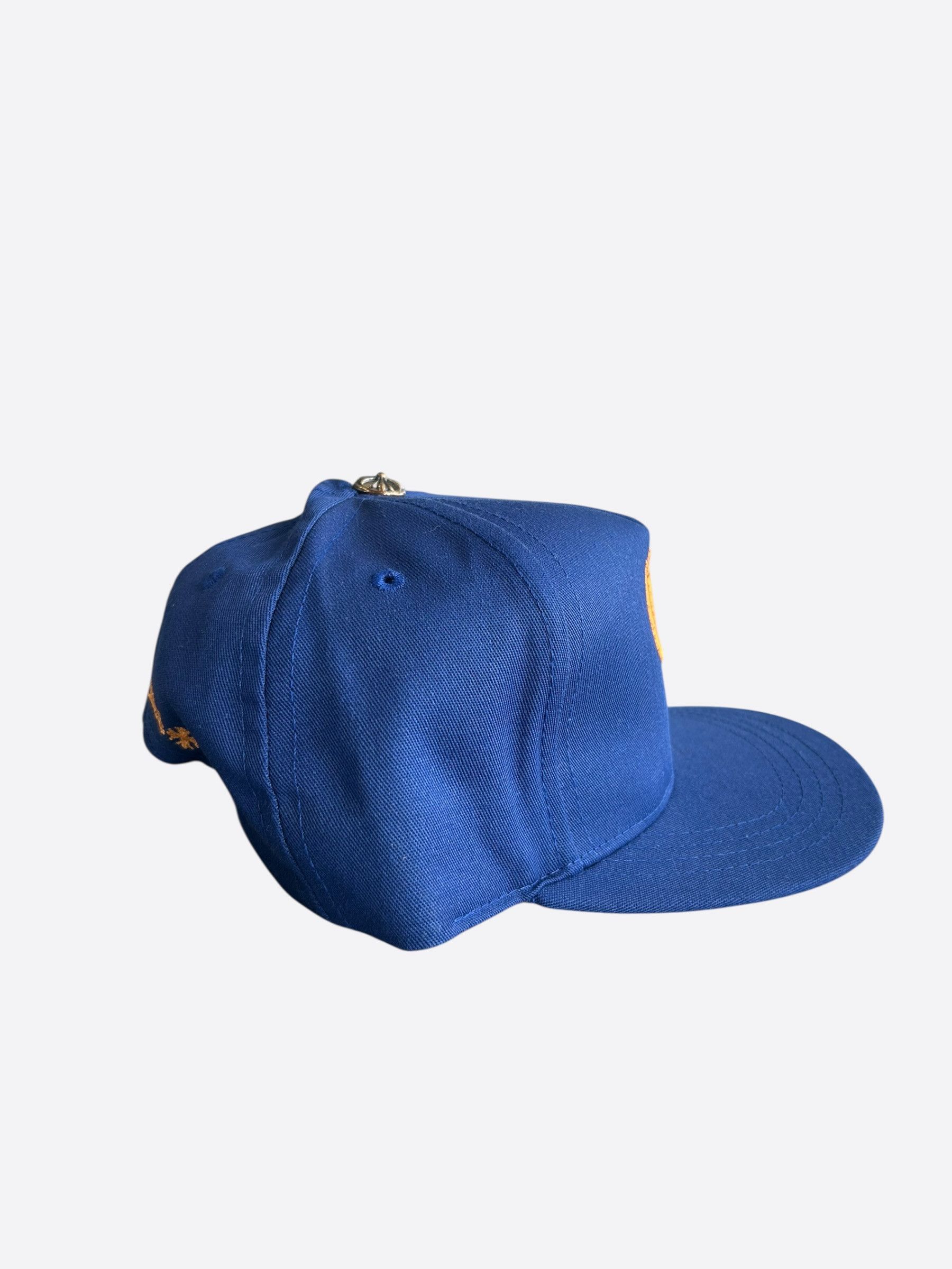 Chrome Hearts Chrome Hearts Blue & Orange CH Logo Hat Size ONE SIZE - 2 Thumbnail
