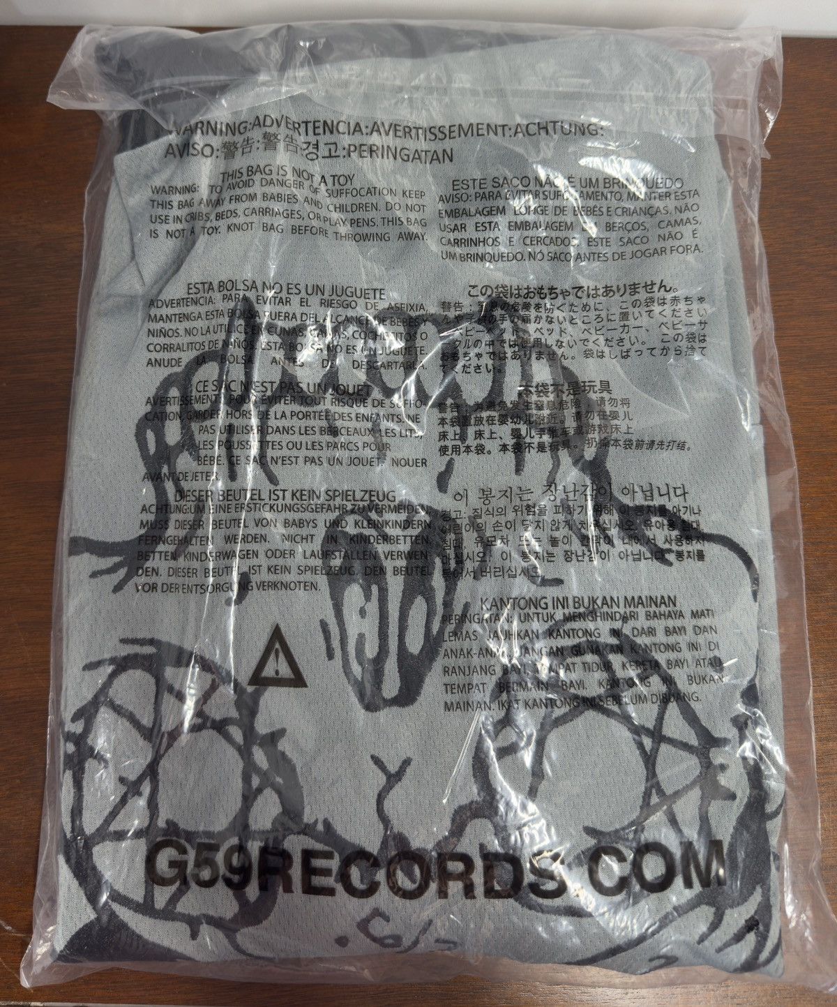 G59 Records × Pouya & $uicideboy$ Merch G59 jersey “If self-destruction ...