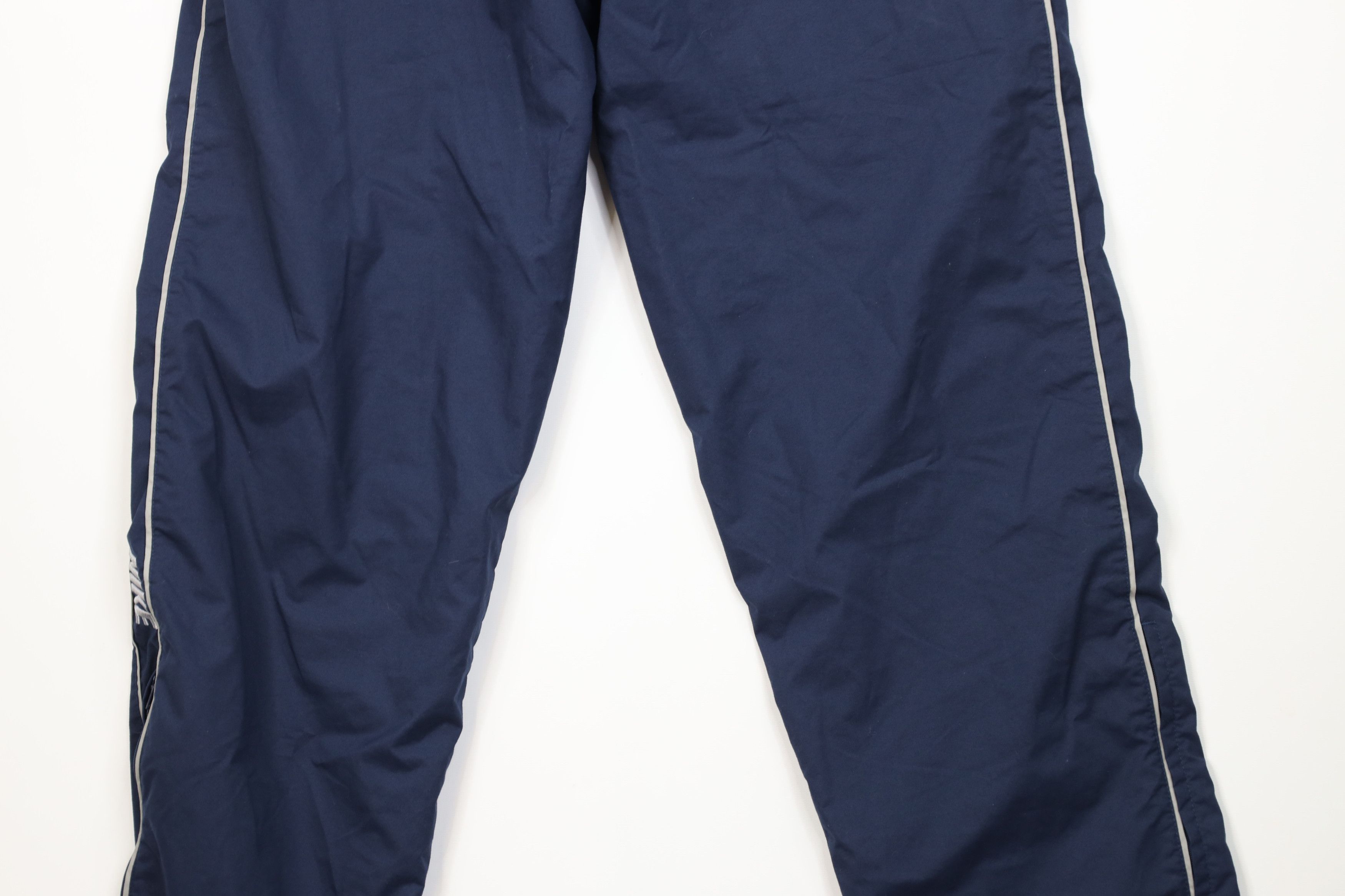 Nike Vintage Nike Scott Mini Swoosh Lined Wide Leg Pants Blue Size US 34 / EU 50 - 13 Thumbnail