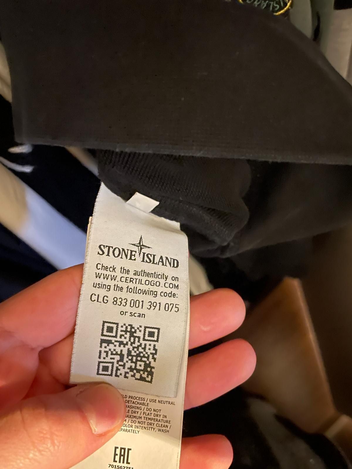 Stone Island Crewneck Stone Island Black Size US M / EU 48-50 / 2 - 9 Thumbnail