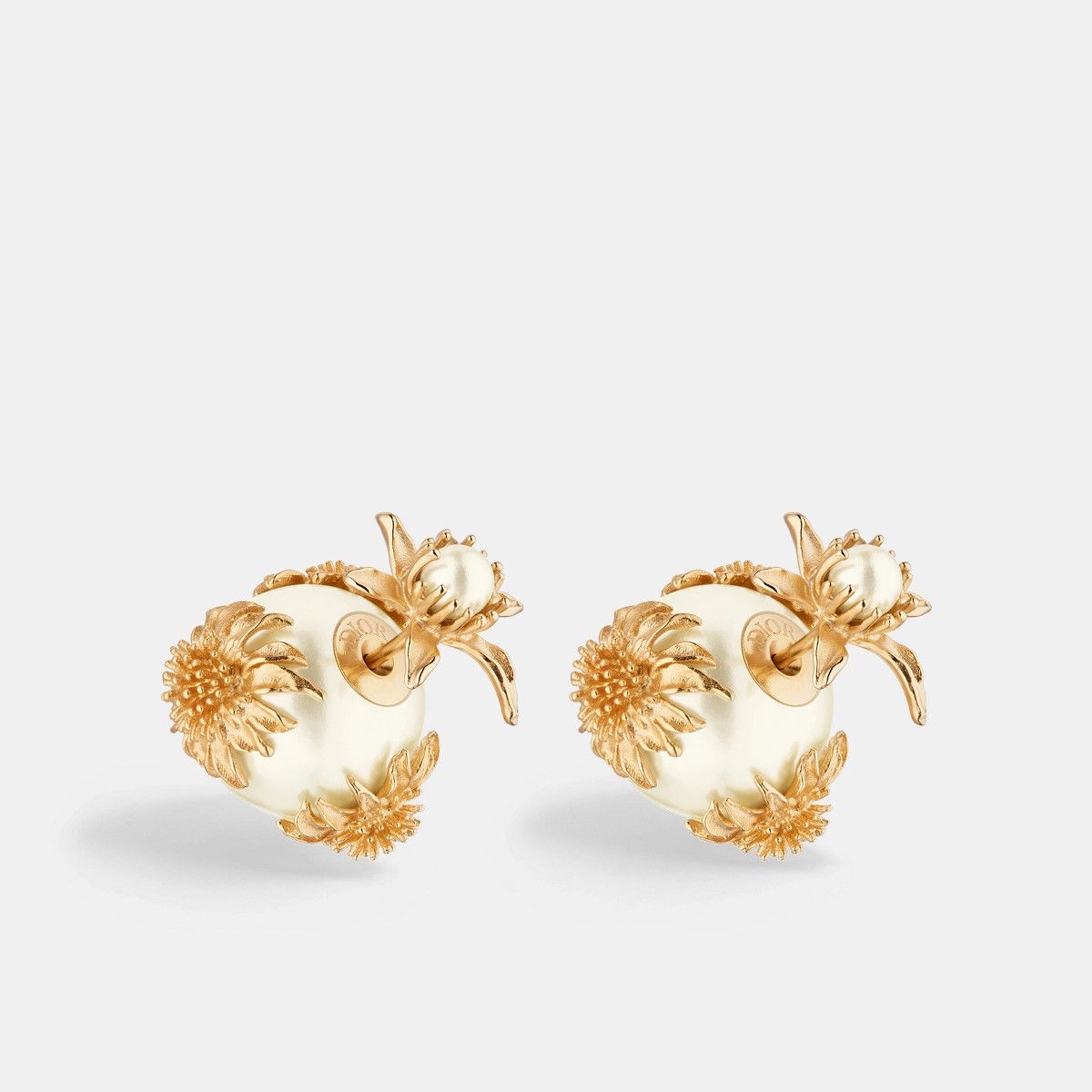 Dior o1bcso1str0126 Size:OS/Tribales Earrings in Golden/White Size ONE SIZE - 1 Thumbnail