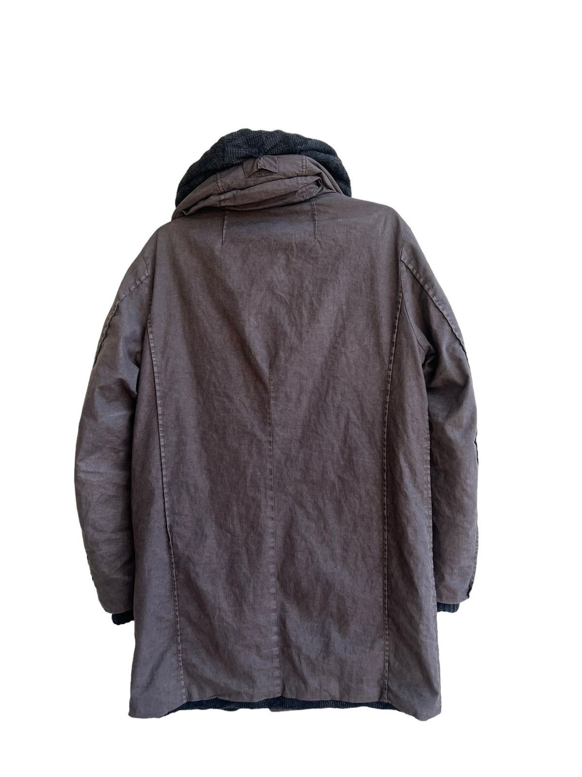 Transit Uomo Vintage Transit Uomo V310 Linen Hoodie Coat Parka Jacket Size US M / EU 48-50 / 2 - 10 Thumbnail