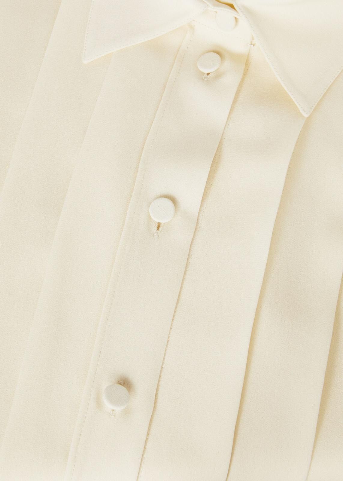 Loro Piana o1srvl11e0825 FAO4033 Maurine Shirt in Light Beige Size L / US 10 / IT 46 - 3 Thumbnail
