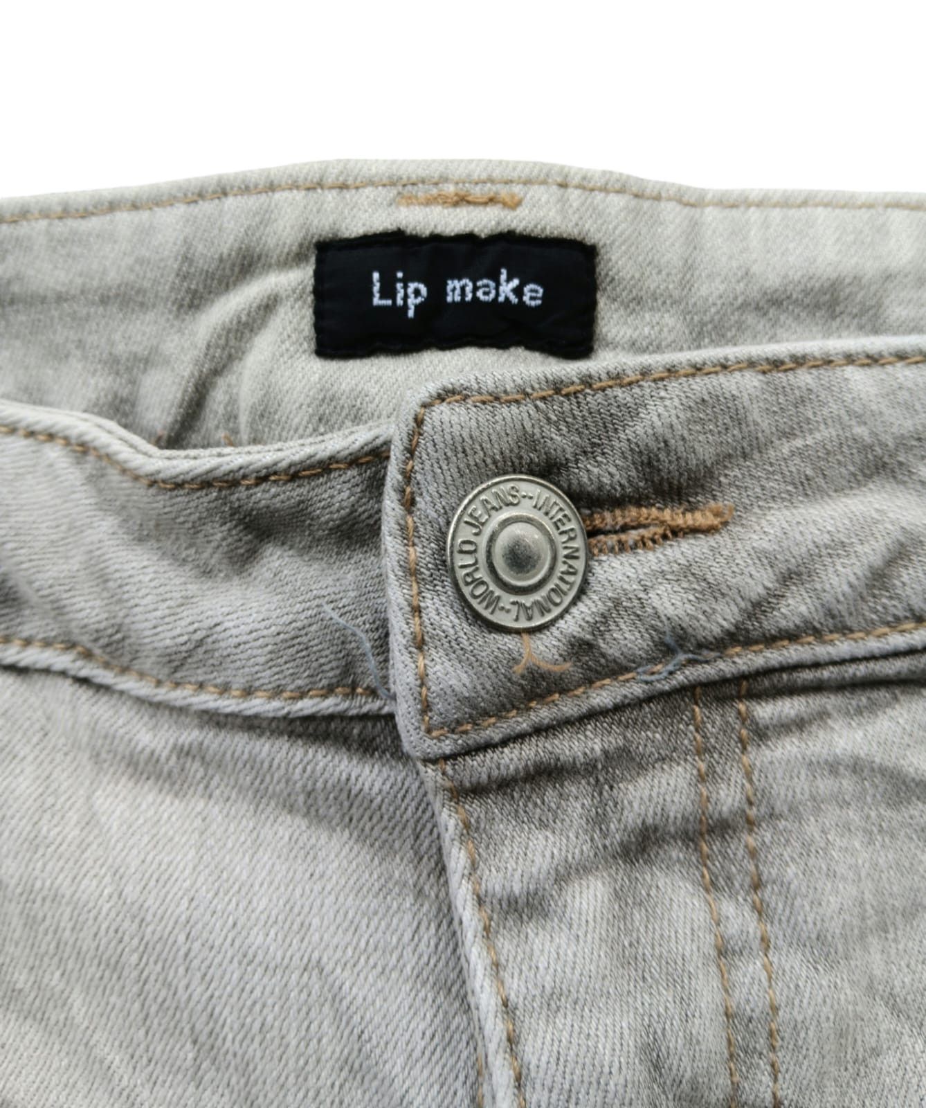 Japanese Brand Lip make japanese flared boot cut jeans Size US 31 - 4 Thumbnail