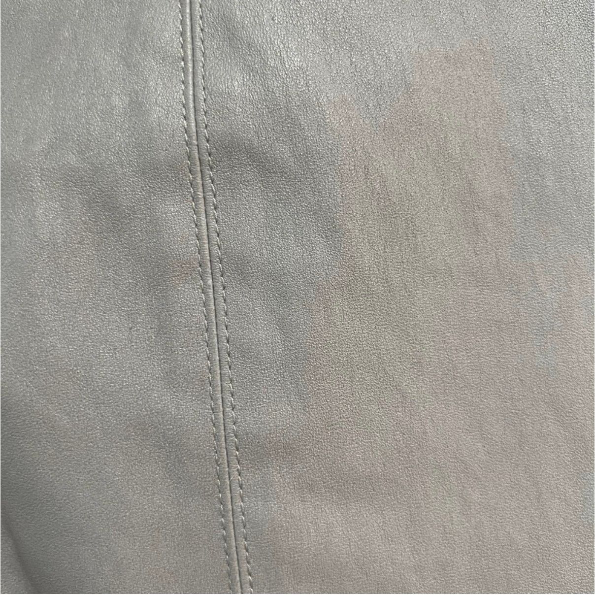 Theory Theory Gray Lamb Leather Leggings Size 4 Slim Fit Leather Size 27" / US 4 / IT 40 - 4 Thumbnail