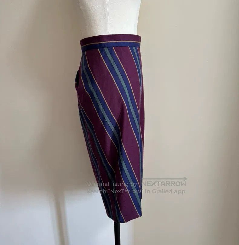 Vivienne Westwood Vivienne Westwood Striped Skirt, Asymmetrical Skirt Size 26" / US 2 / IT 38 - 4 Thumbnail