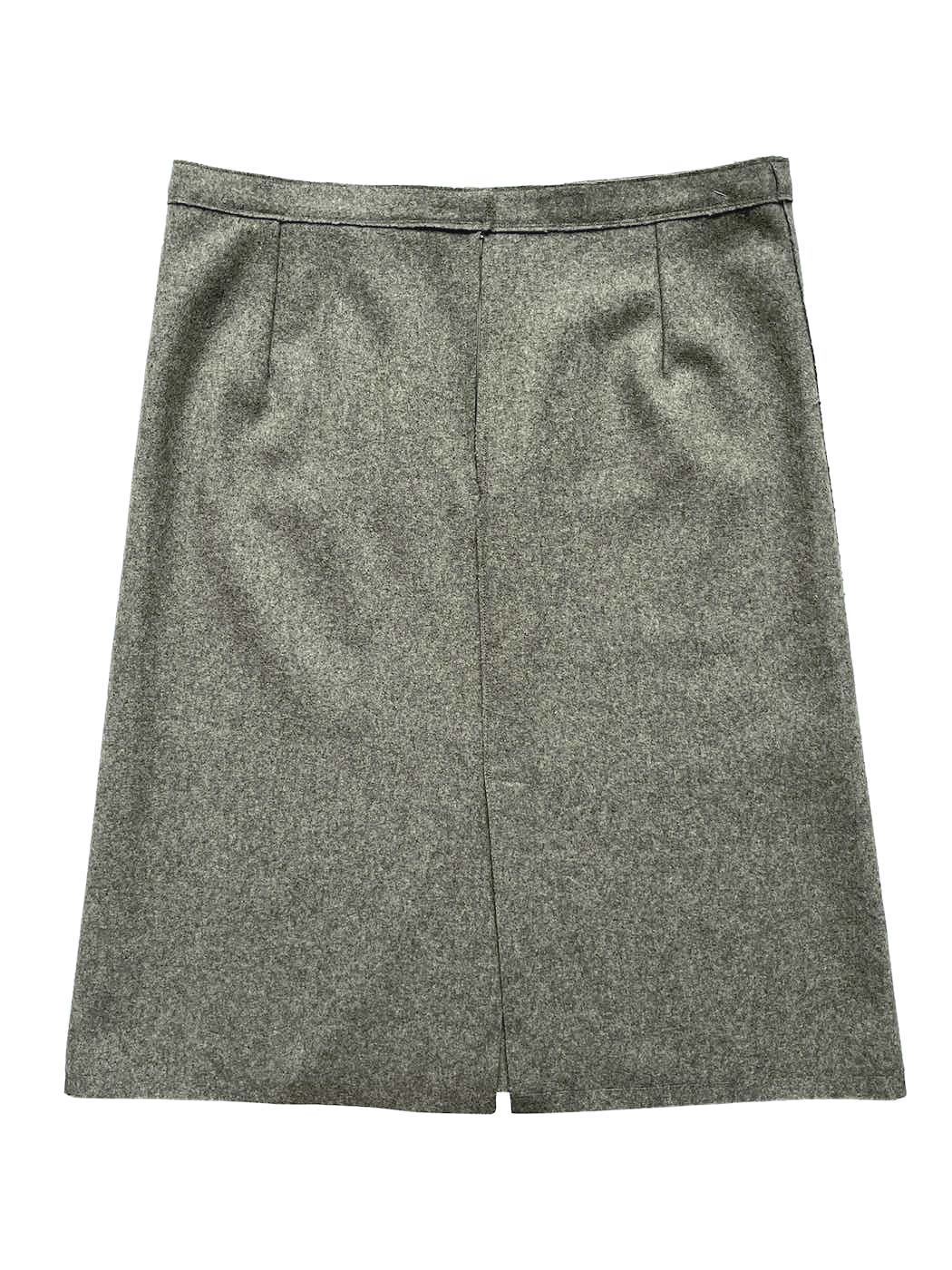 Mandarina Duck ⚡️QUICK SALE⚡️2000's Mandarina Duck Exowear Grey Skirt Size 34" / US 12 / IT 48 - 2 Thumbnail