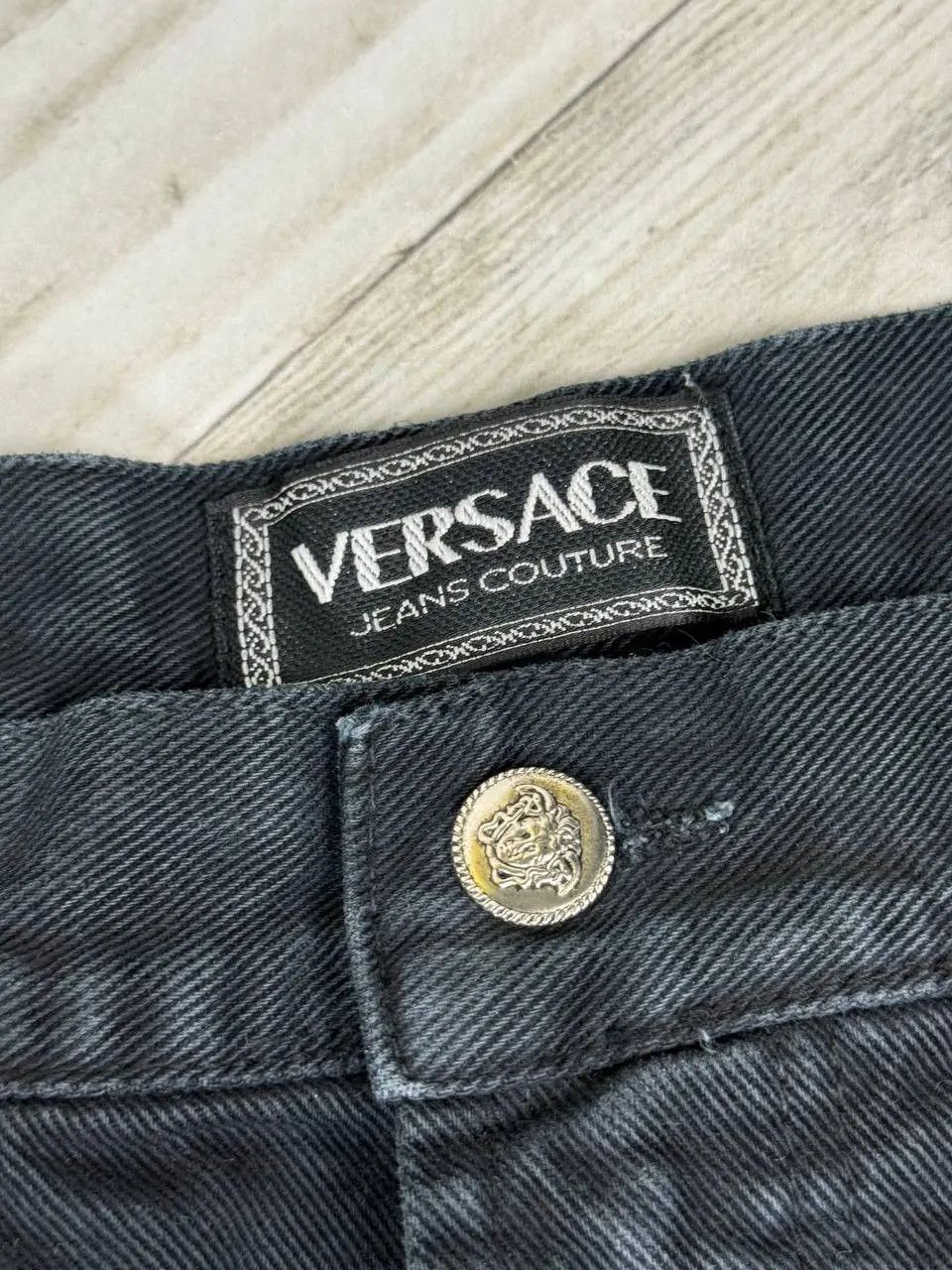 Versace Vintage Versace Jeans Couture Denim Jeans 90s Size US 34 / EU 50 - 10 Thumbnail