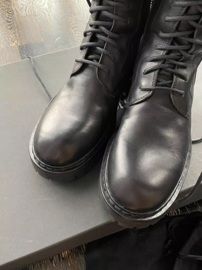Ann Demeulemeester ann demeulemeester Tall motorcycle boots Size US 4.5 / IT 34.5 - 4 Thumbnail