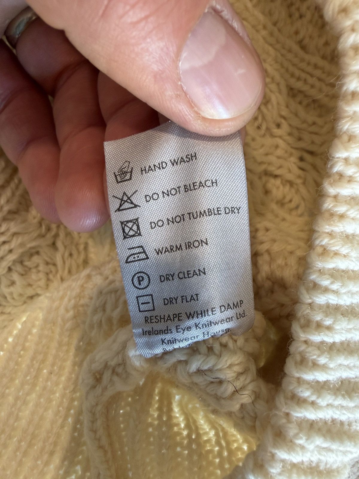 Other Fishermans 100% Wool Sweater Size US XL / EU 56 / 4 - 4 Thumbnail