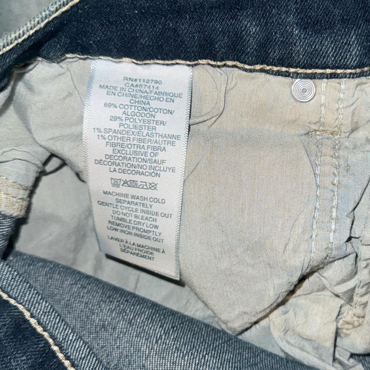 True Religion Geno Relaxed Slim Jeans Size US 33 - 7 Thumbnail
