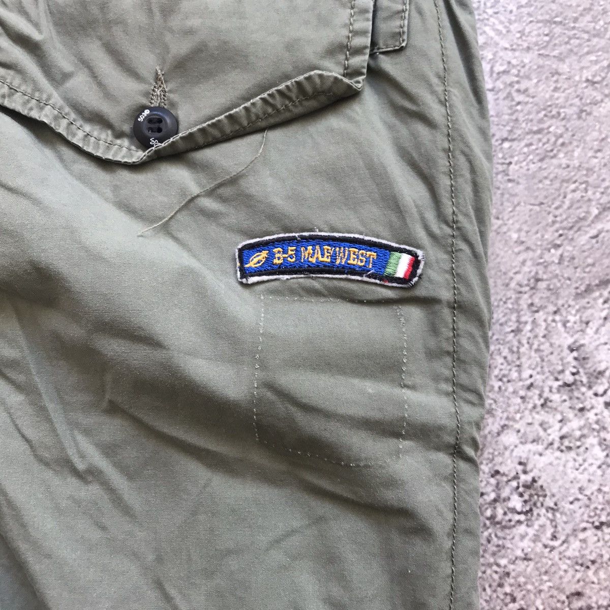 Vintage Vintage 90s Baggy Cargo Pants Flared Parachute Gorpcore 30 Size 30" / US 8 / IT 44 - 11 Thumbnail