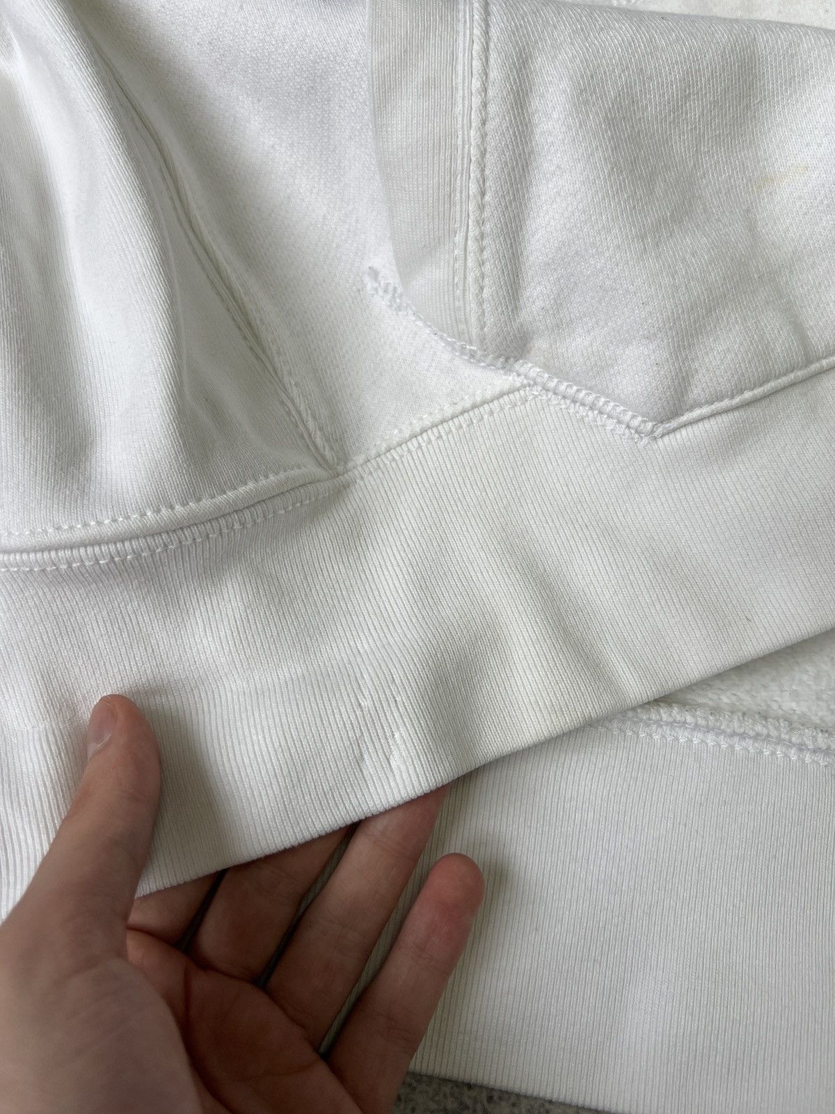 Polo Ralph Lauren × Vintage Vintage Polo Ralph Lauren PRL White Women’s Hoodie 3LXVII Size L / US 10 / IT 46 - 11 Thumbnail