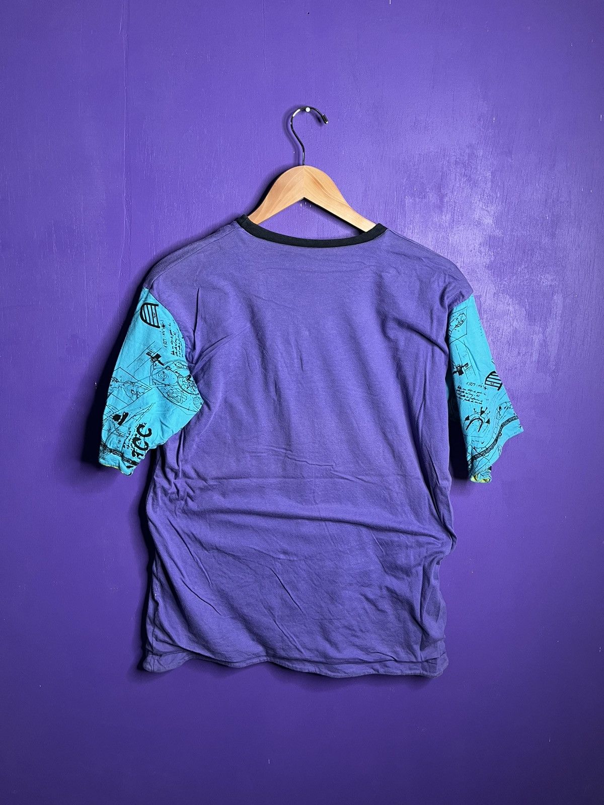 Vintage Vintage 80s/90s Mona Lisa reversible art t-shirt Size US M / EU 48-50 / 2 - 2 Thumbnail