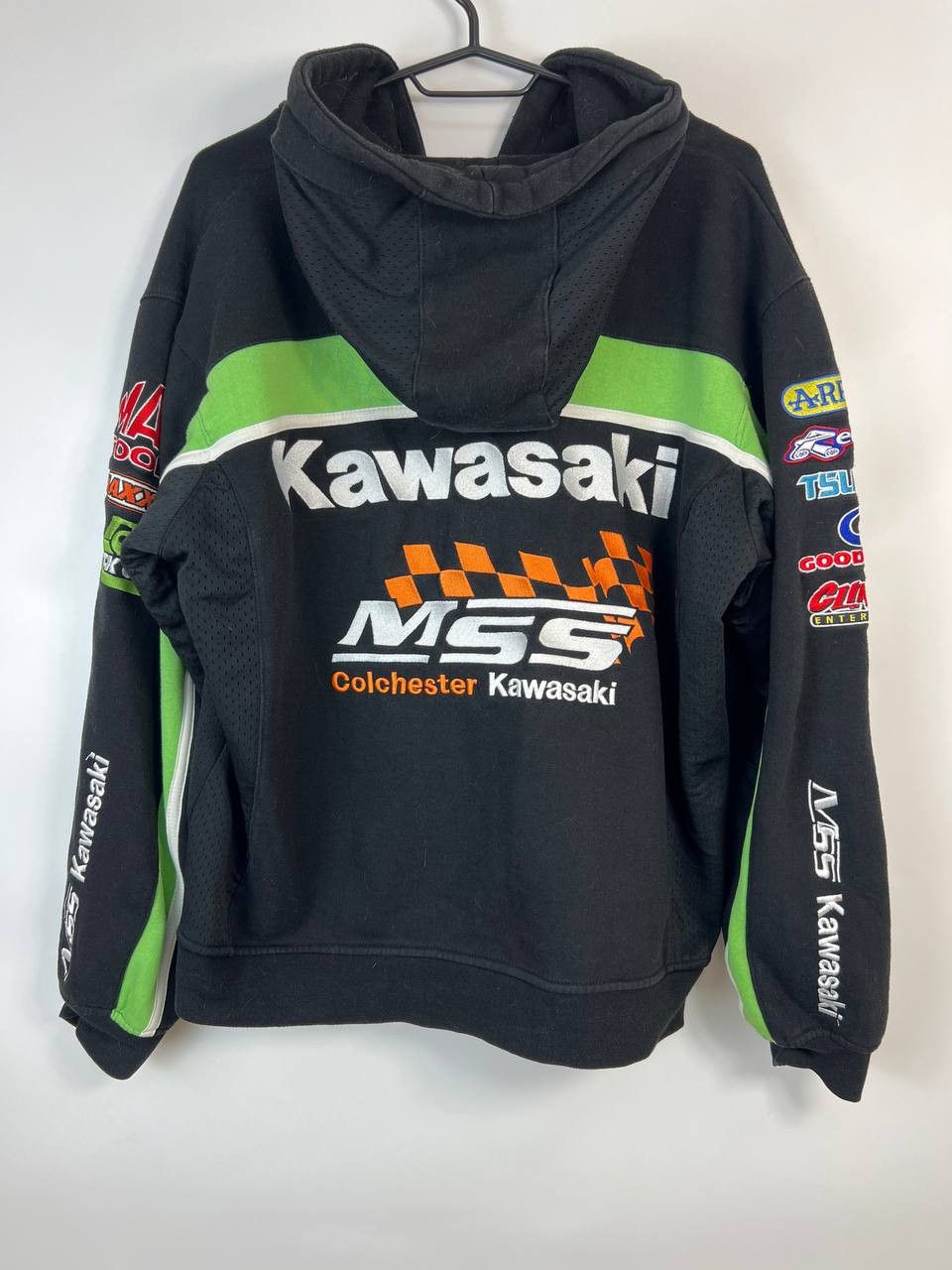 Other Kawasaki Racing Team Japanese Moto Racing Fleece Jacket Sz M Size US XS / EU 42 / 0 - 9 Thumbnail