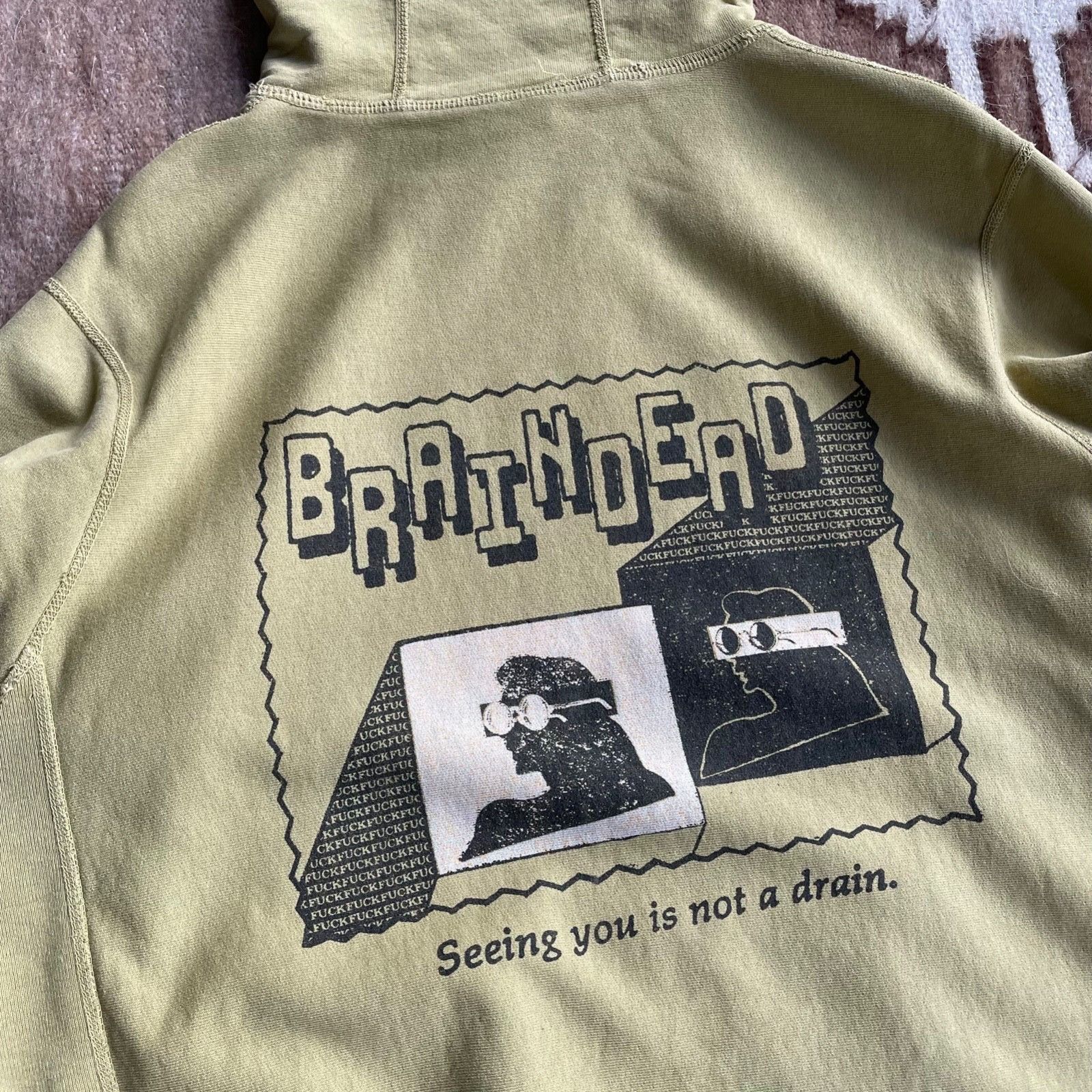 Brain Dead Braindead So Unpleasant Hoodie Size M Size US M / EU 48-50 / 2 - 4 Thumbnail