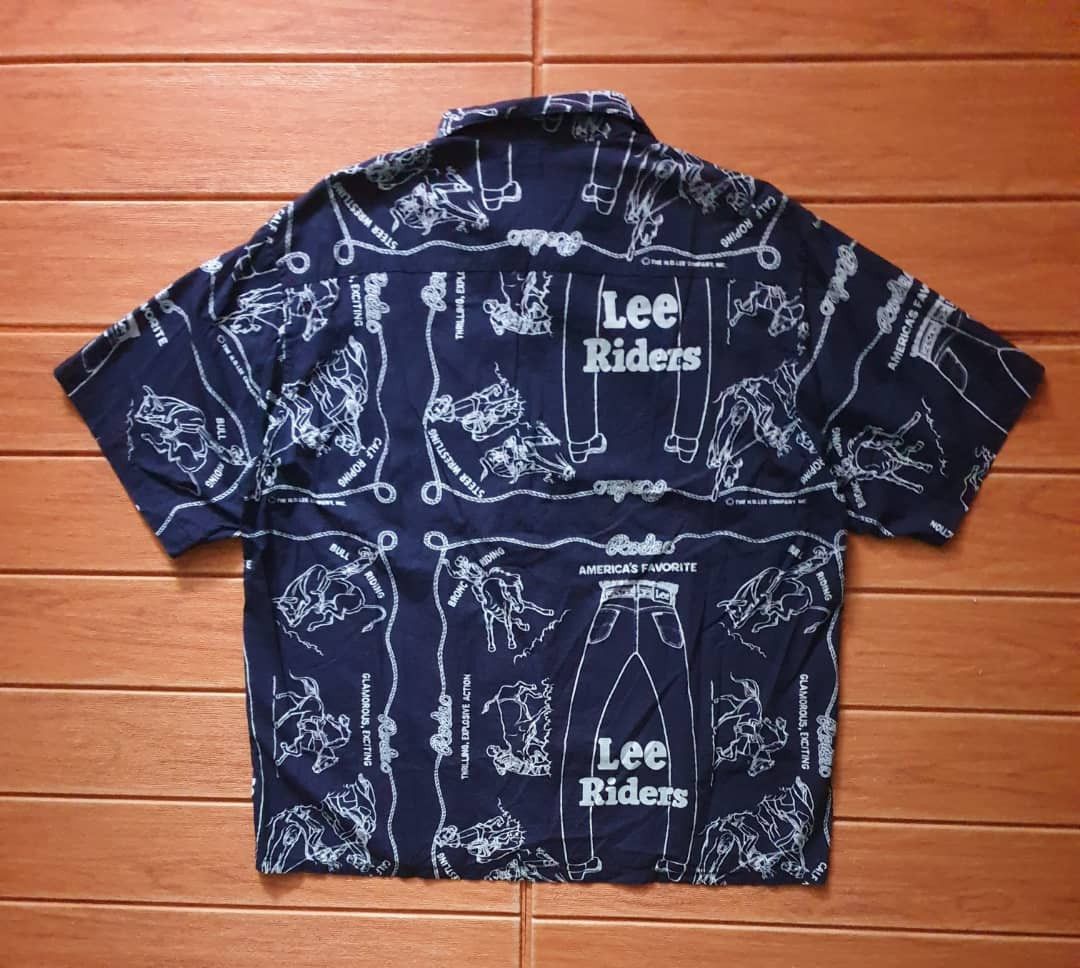 💥Lee riders American favourite retro Full print shirt