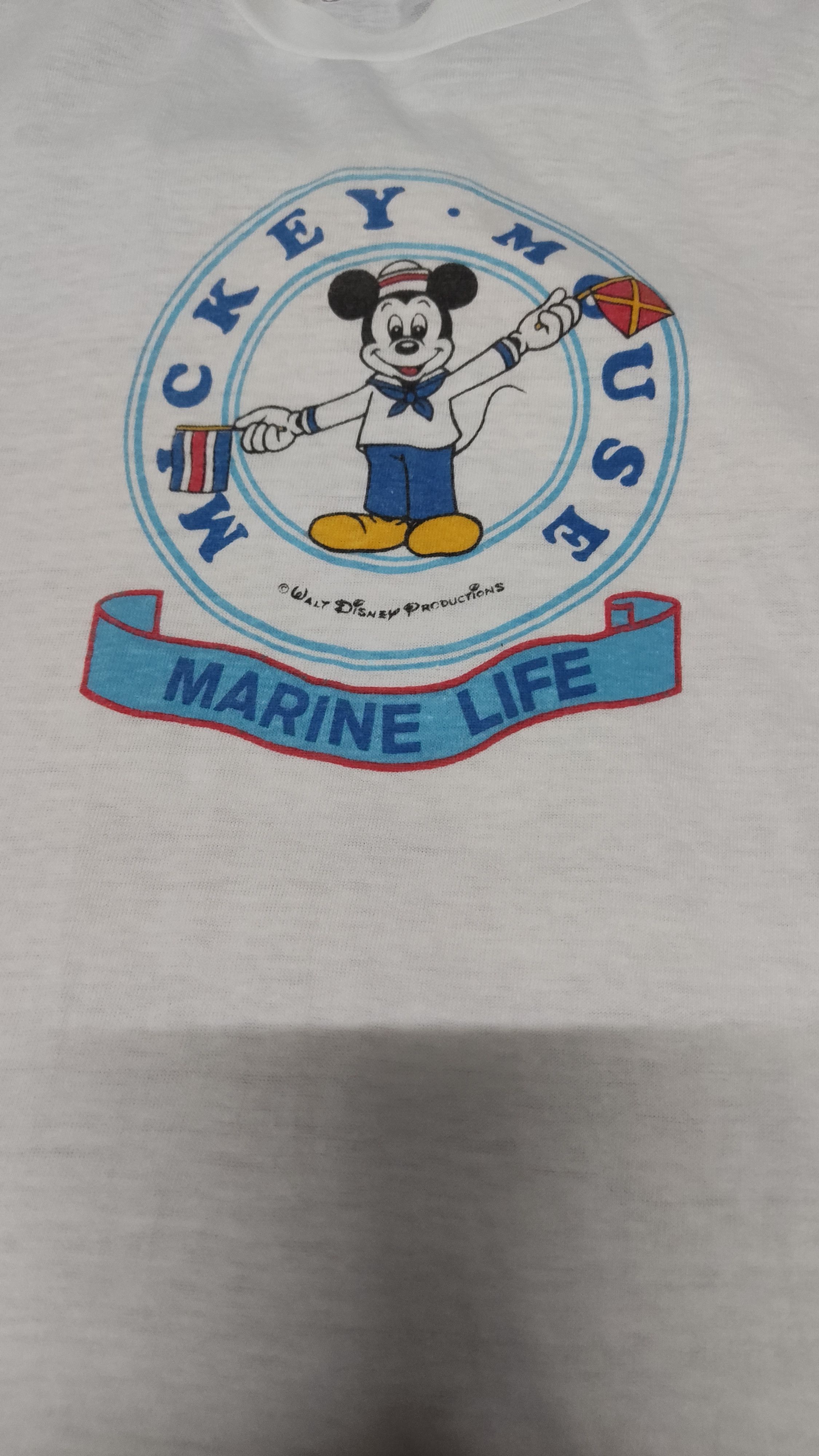 Mickey Mouse × Vintage Vintage 70s-80s mickey mouse marine life Size US S / EU 44-46 / 1 - 3 Thumbnail