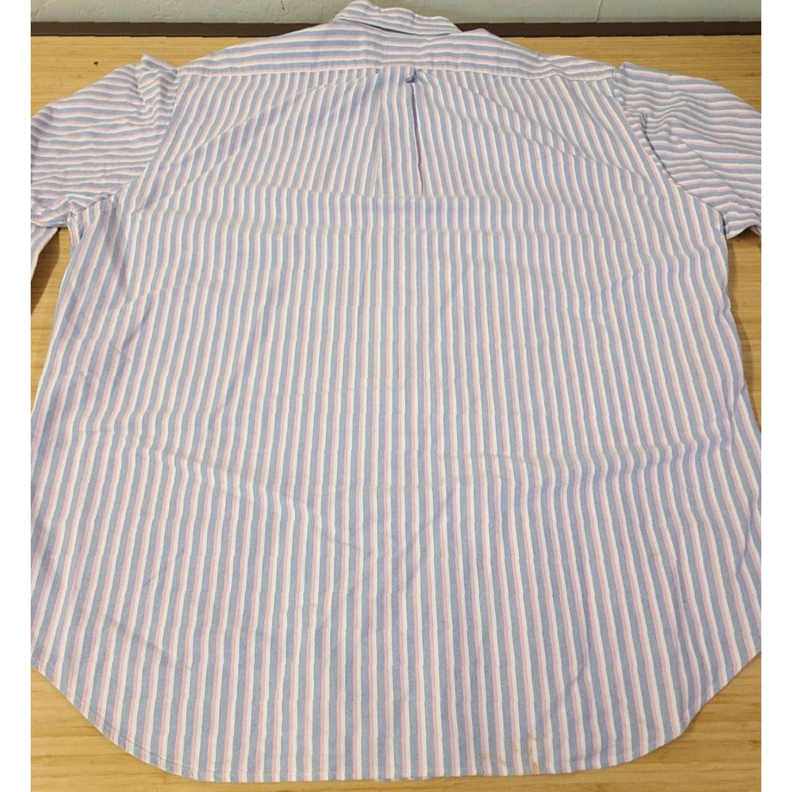 Polo Ralph Lauren Polo Ralph Lauren Shirt Men L Blue Pink Striped Long Sleeve Button-Down Collared Knit Cotton Button-Up Embroidered Logo casual Business Travel Size US L / EU 52-54 / 3 - 7 Thumbnail