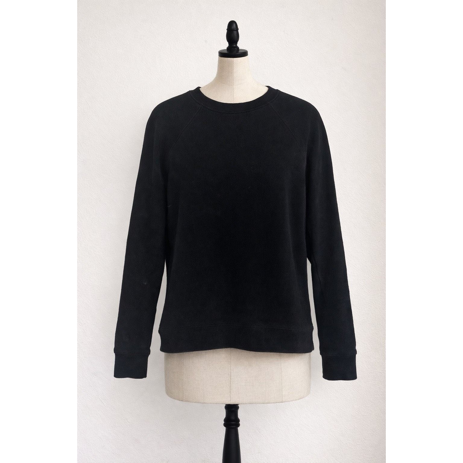 Lou & Grey Lou & Grey Black Crewneck Sweatshirt Women’s Small Cotton Bl Size S / US 4 / IT 40 - 1 Thumbnail