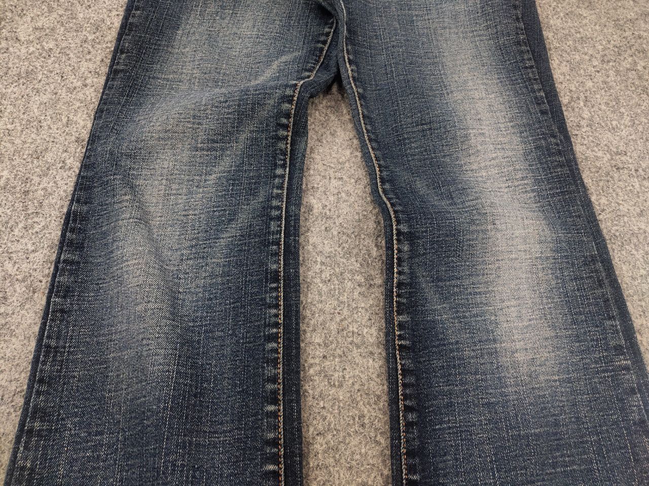 Diesel Vintage Diesel Belted low Rise jeans Flared bootcut Y2K Size 29" - 7 Thumbnail