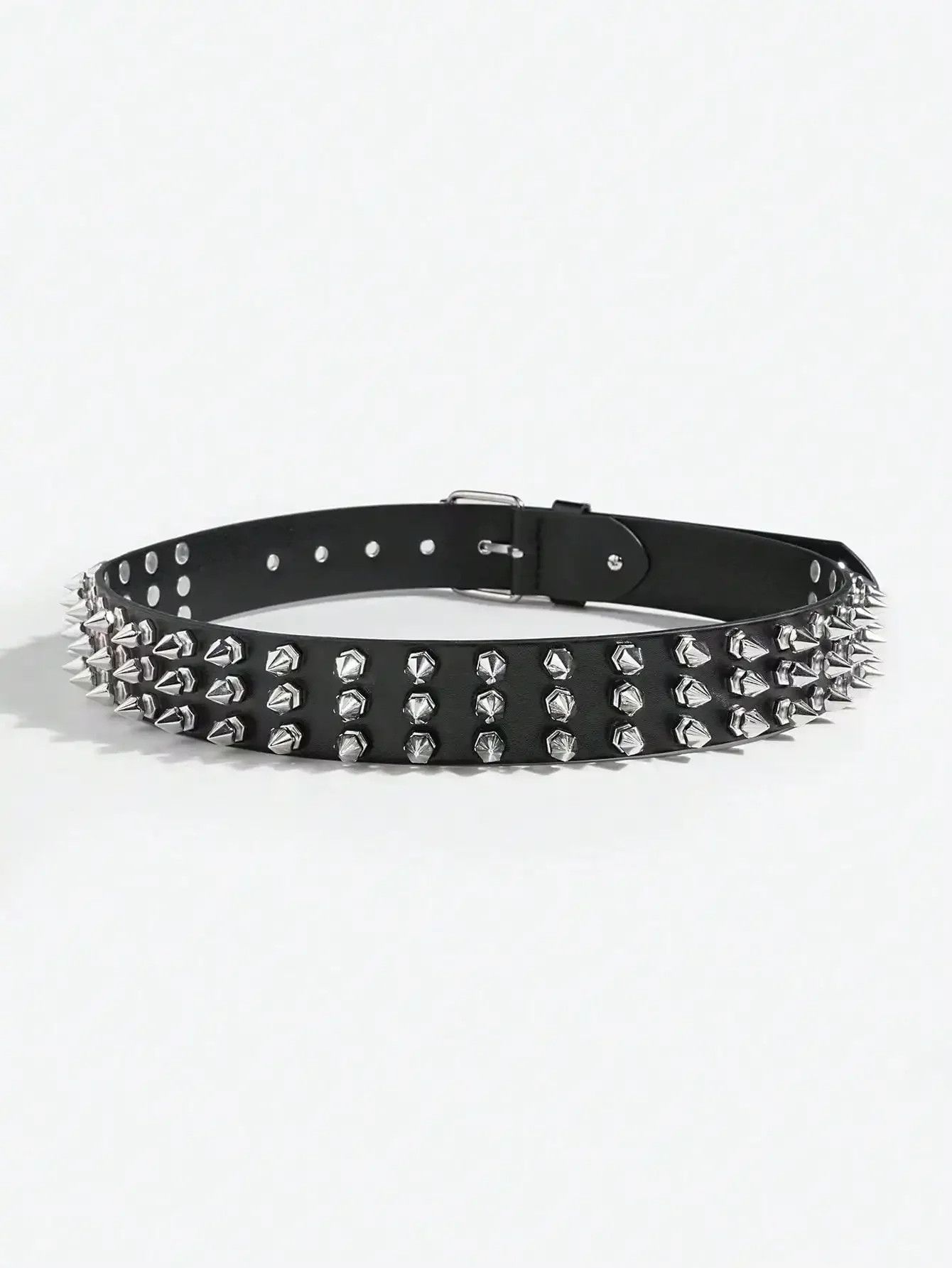 Japanese Brand Punk Studded Rivet Belt Size ONE SIZE - 4 Thumbnail