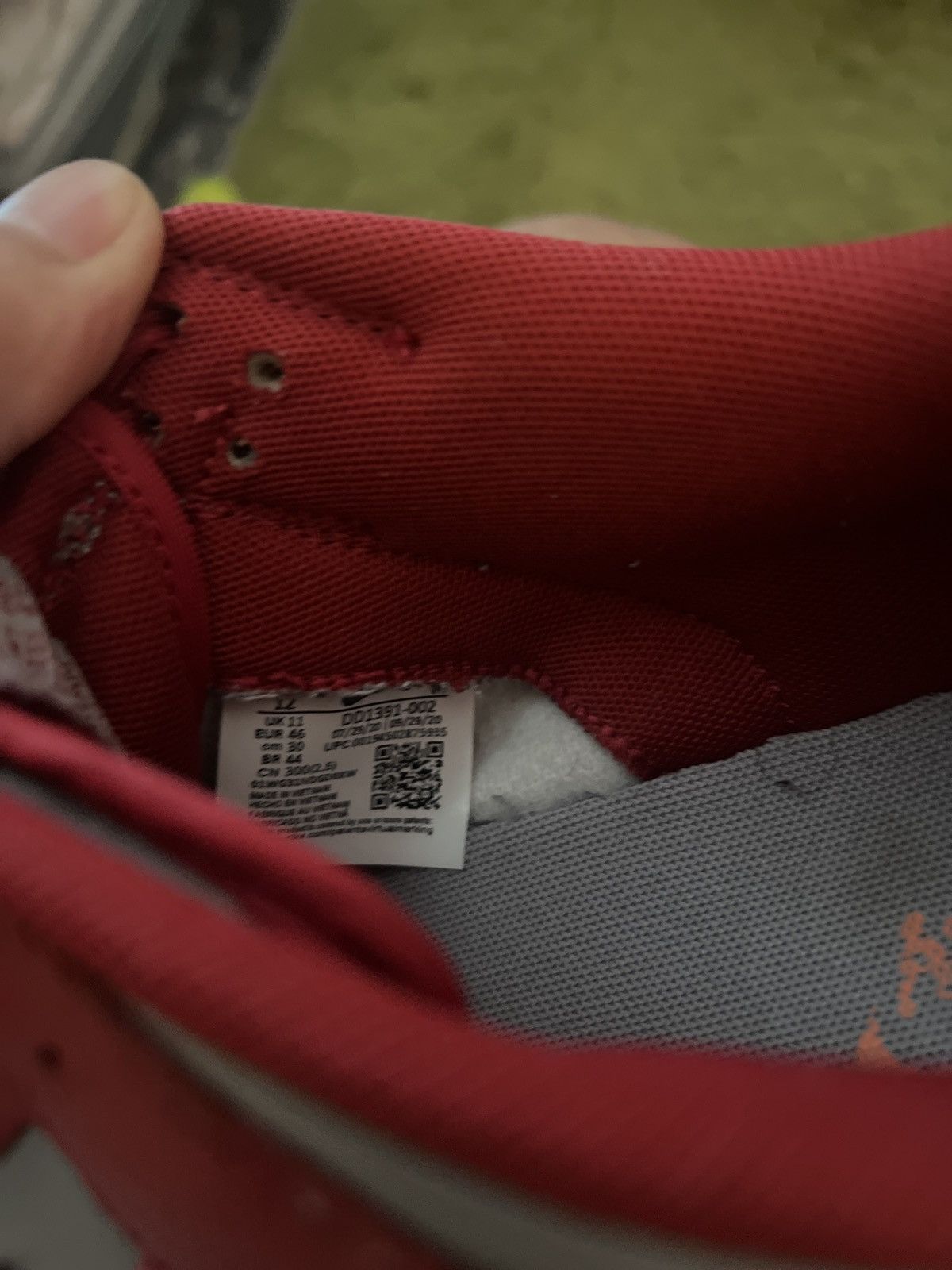Nike Dunk Low ‘UNLV’ 2021 Size US 12 / EU 45 - 6 Thumbnail