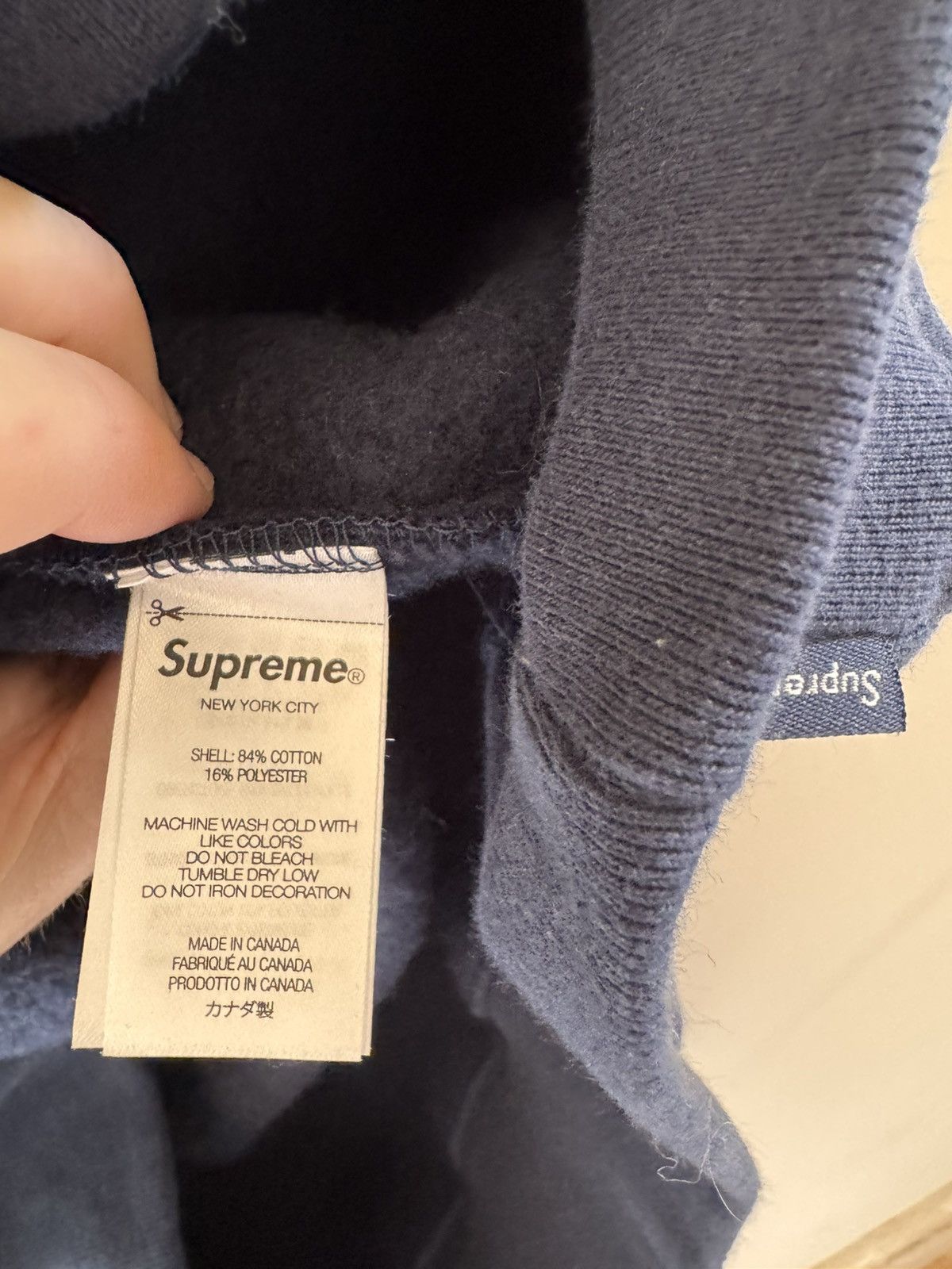 Supreme Supreme Small Box Drawcord Hoodie Size US L / EU 52-54 / 3 - 6 Thumbnail