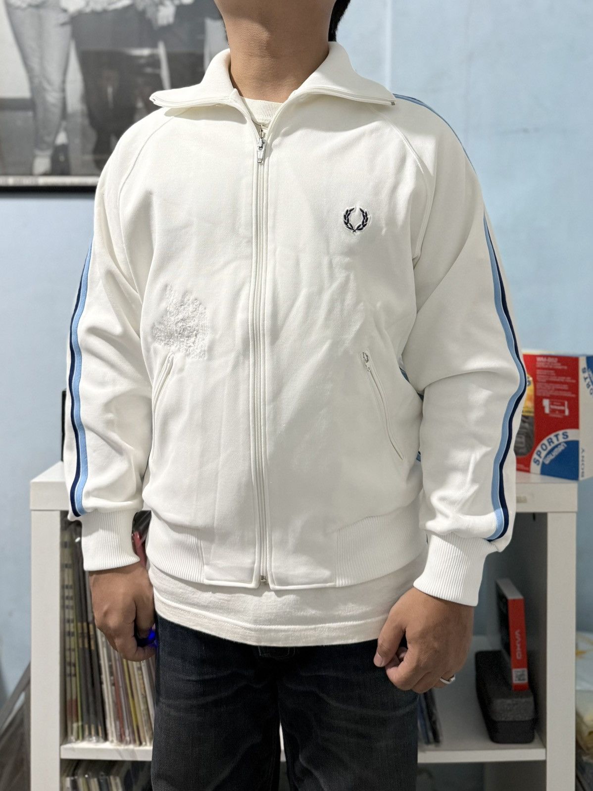 Vintage Vintage 80s 90s fred perry tennis track top Size US S / EU 44-46 / 1 - 12 Thumbnail