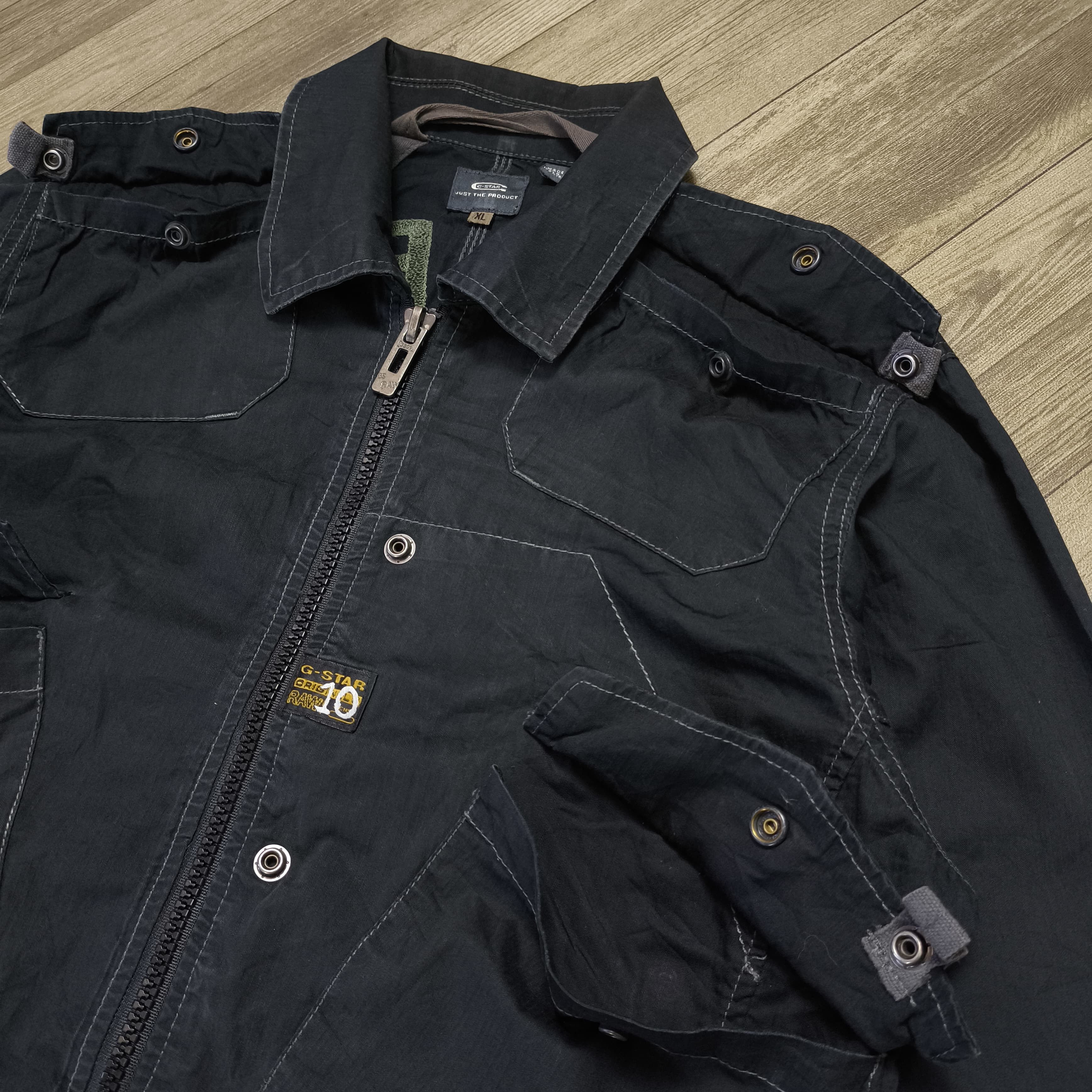 G-Star G Star Raw Tech Tiger Blan Shirt Size US M / EU 48-50 / 2 - 5 Thumbnail