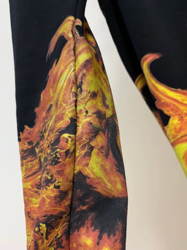 Givenchy Givenchy Flame Hem Hoodie 2506-Nextarrow Size US S / EU 44-46 / 1 - 6 Thumbnail