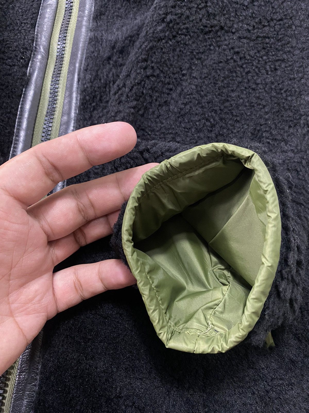 Yves Salomon Shearling and Shell Jacket Size US S / EU 44-46 / 1 - 10 Thumbnail