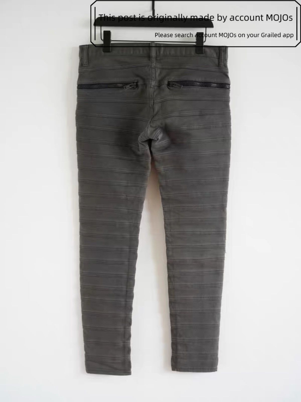 Undercover Sz 4 Undercover 15SS Patches Television Gray Denim mojos1410 Size US 32 / EU 48 - 2 Thumbnail
