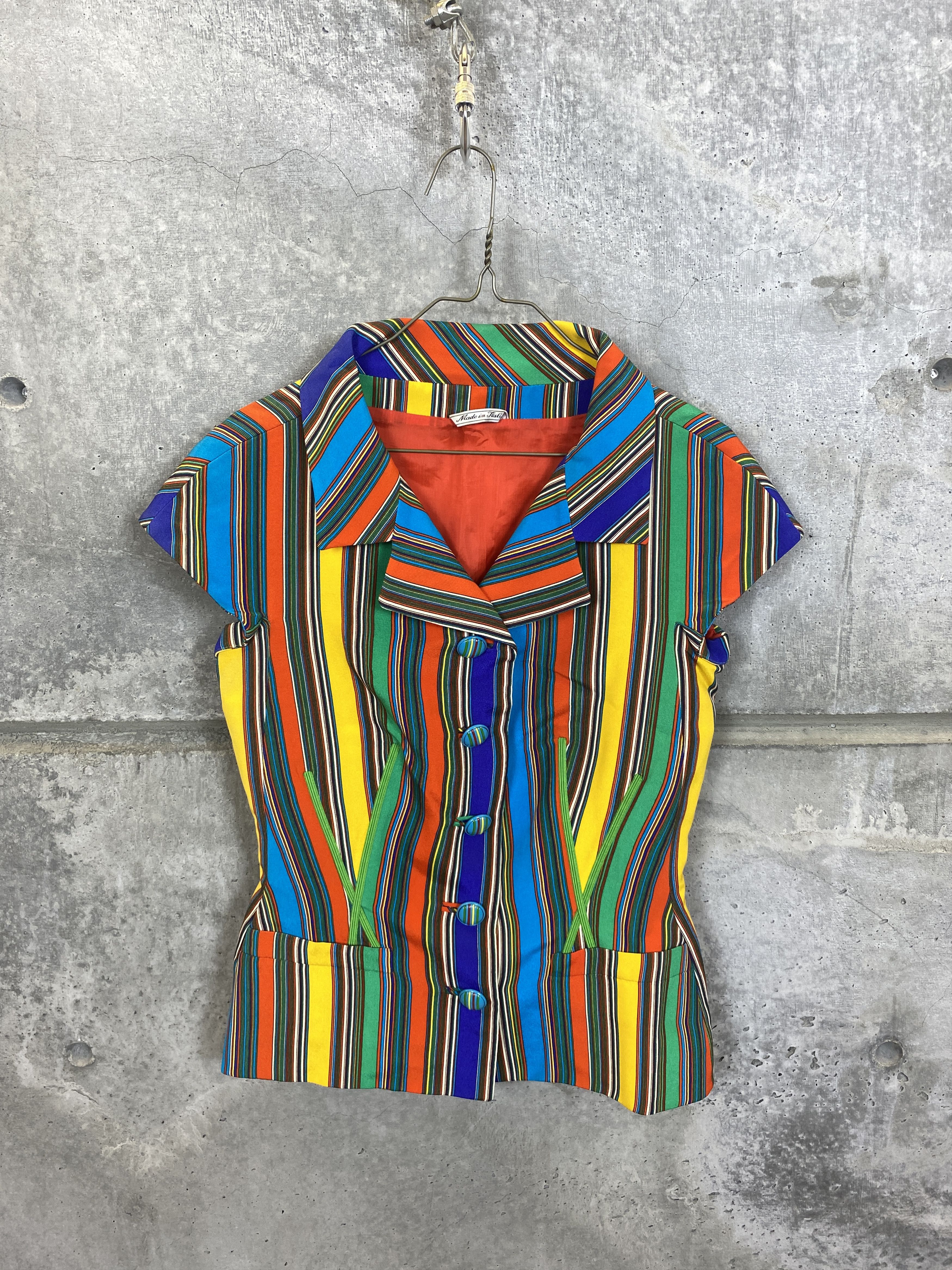 Versace VINTAGE GIANNI VERSACE 1993 MIAMI JACKET Size US XS / EU 42 / 0 - 1 Thumbnail