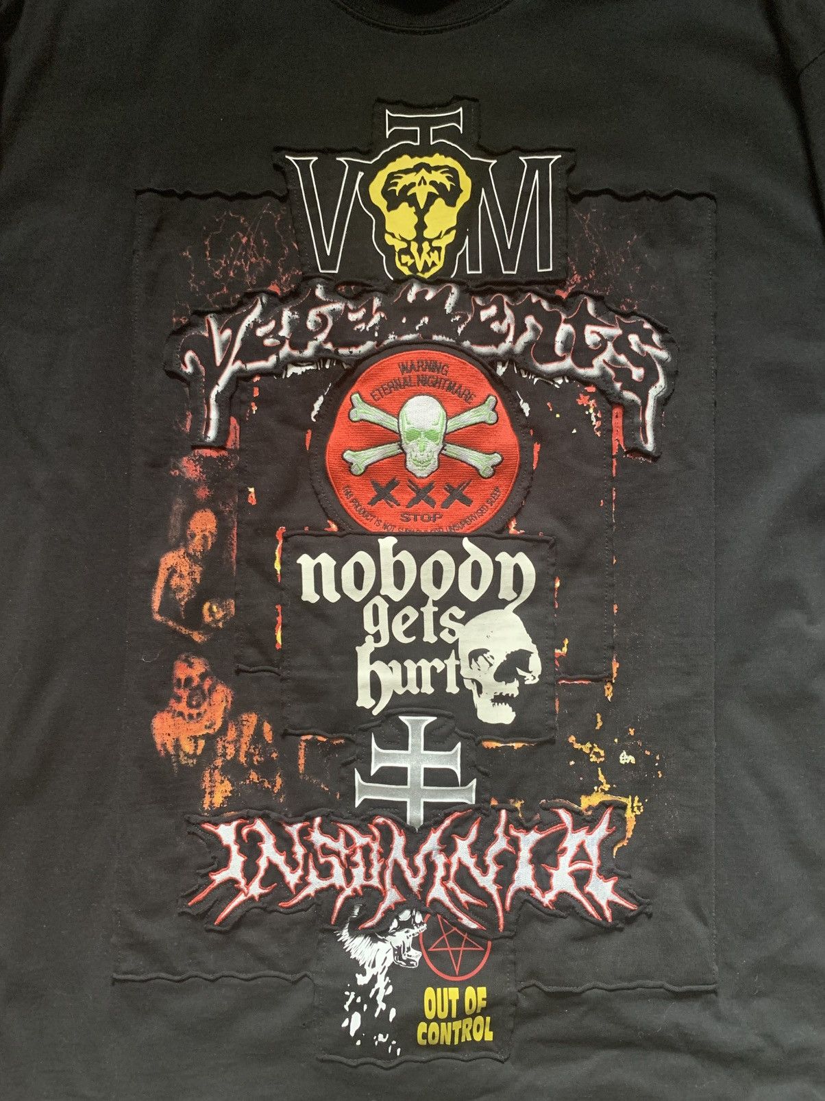 Long Sleeve Motorhead Vetements Maglia Vetements Limited Edition