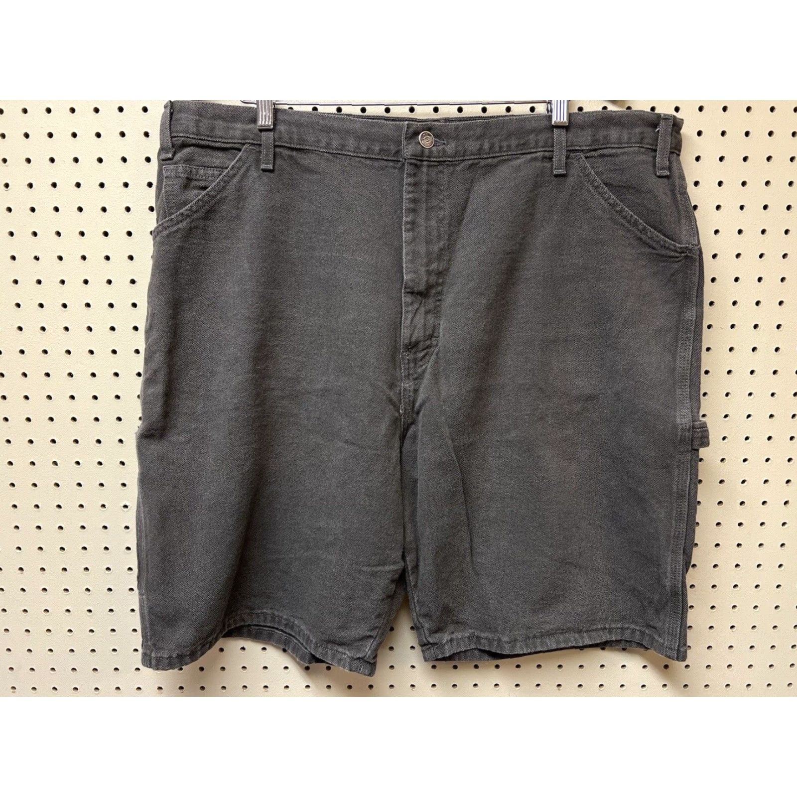 Dickies Dickies Mens 42 Green Loose Fit Carpenter Utility Denim Cargo Shorts Size US 42 / EU 58 - 2 Thumbnail