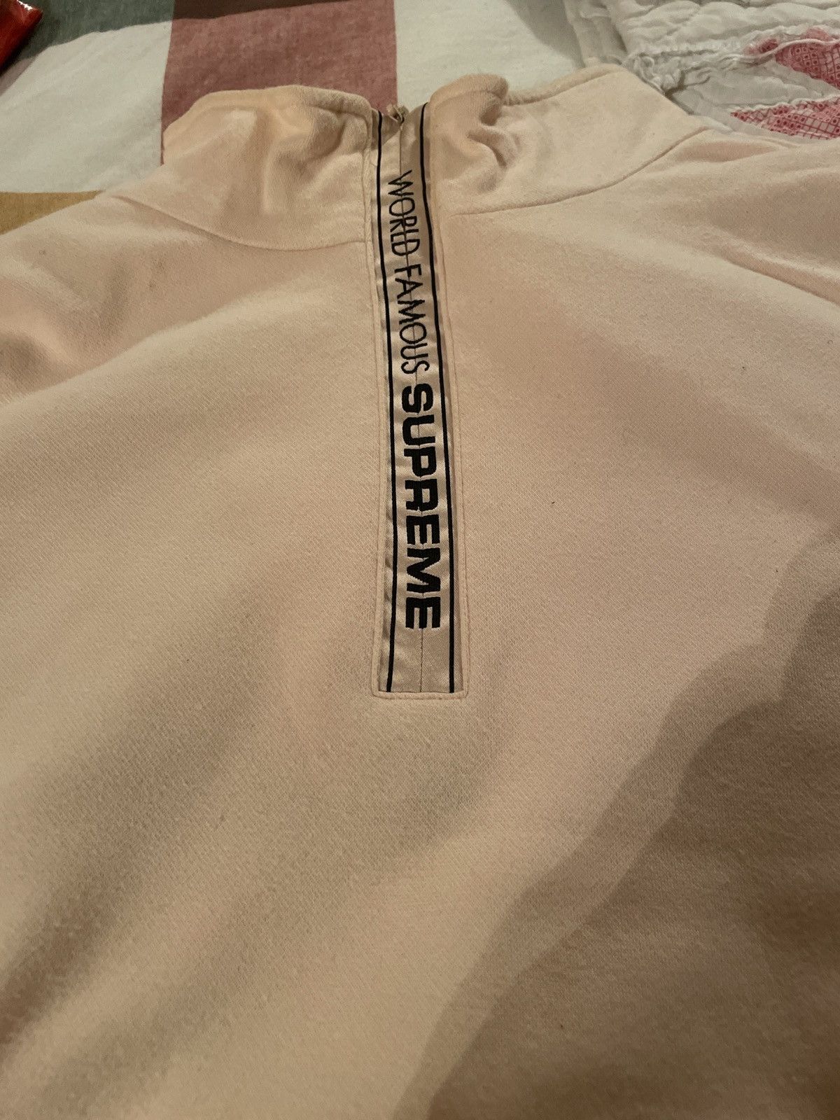 Supreme Supreme “World Famous” quarter zip sweater Size US L / EU 52-54 / 3 - 4 Thumbnail