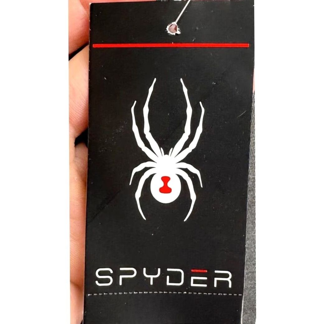 Spyder Spyder Active T-Shirt Mens Small Grey Graphic Print Workout Running Short Sleeve Crew Neck Cotton Polyester Size US S / EU 44-46 / 1 - 5 Thumbnail