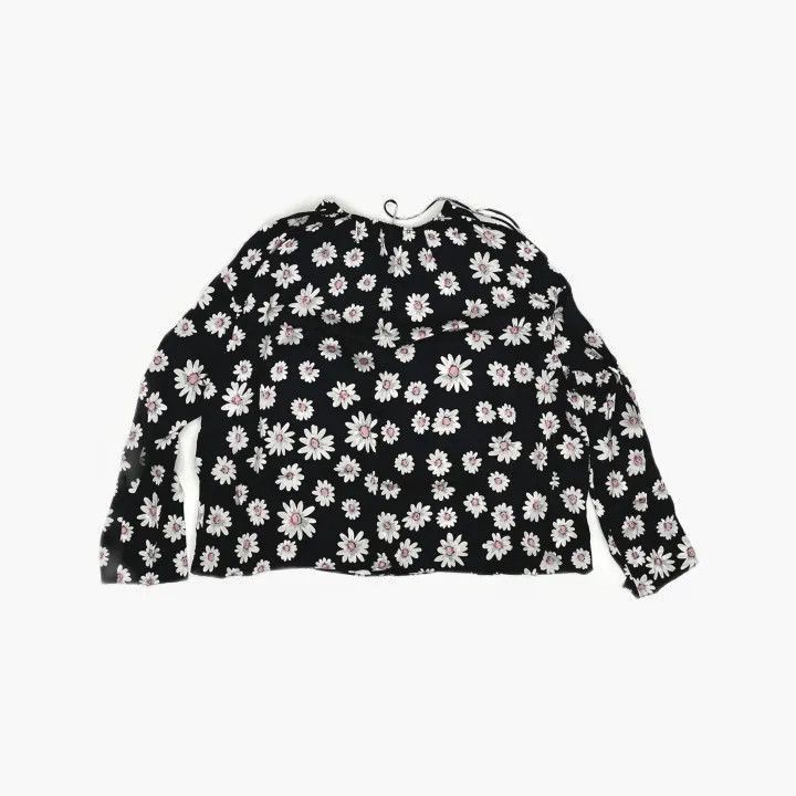 Balenciaga Balenciaga Balenciaga Floral Print Long Sleeve TShirt -250 Size US XXS / EU 40 - 3 Thumbnail