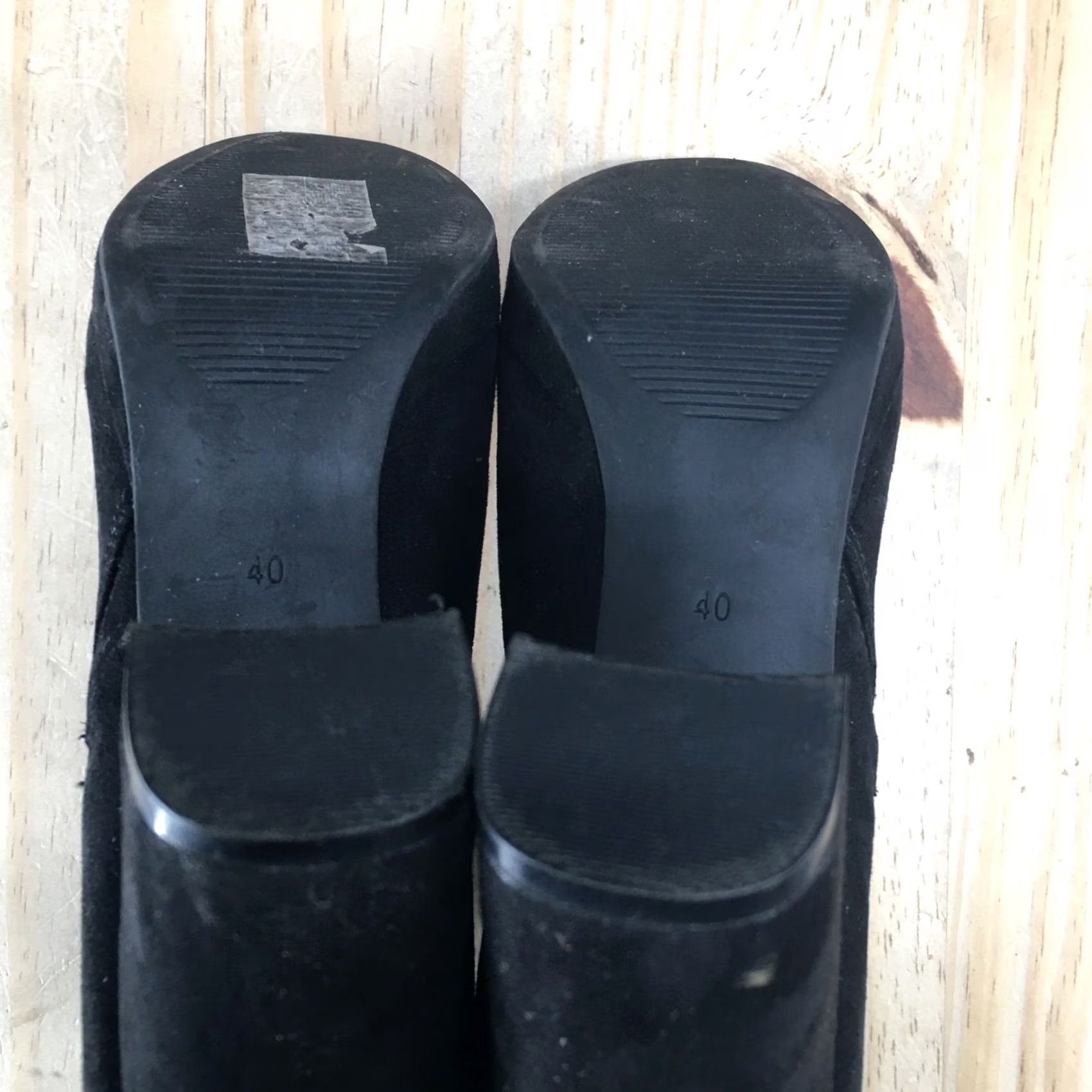 H&M H&M Boots Womens Black Ankle Booties 8.5 Faux Suede Zip Block Heel Boots Womens 9 Zip Size US 9 / IT 39 - 7 Thumbnail