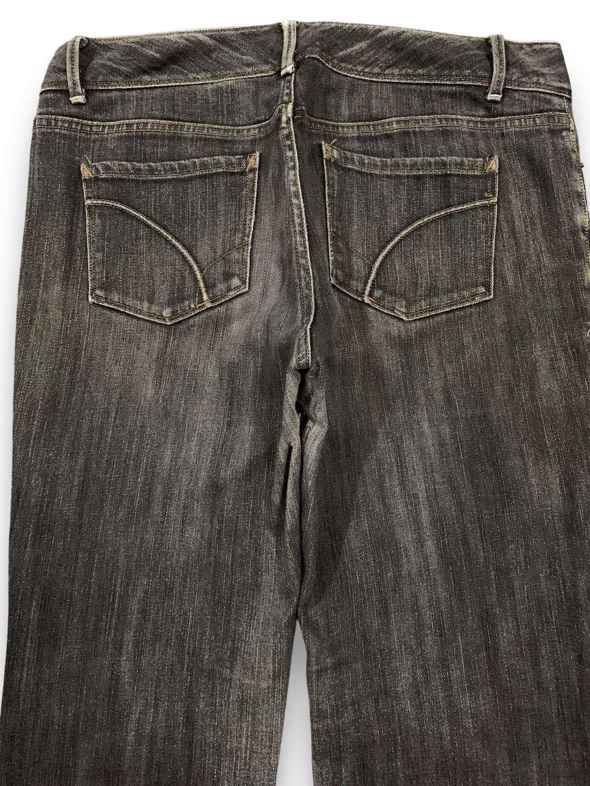 Eddie Bauer Vintage Y2K Eddie Bauer Faded Washed Flare Bootcut Jeans Size US 33 - 9 Thumbnail