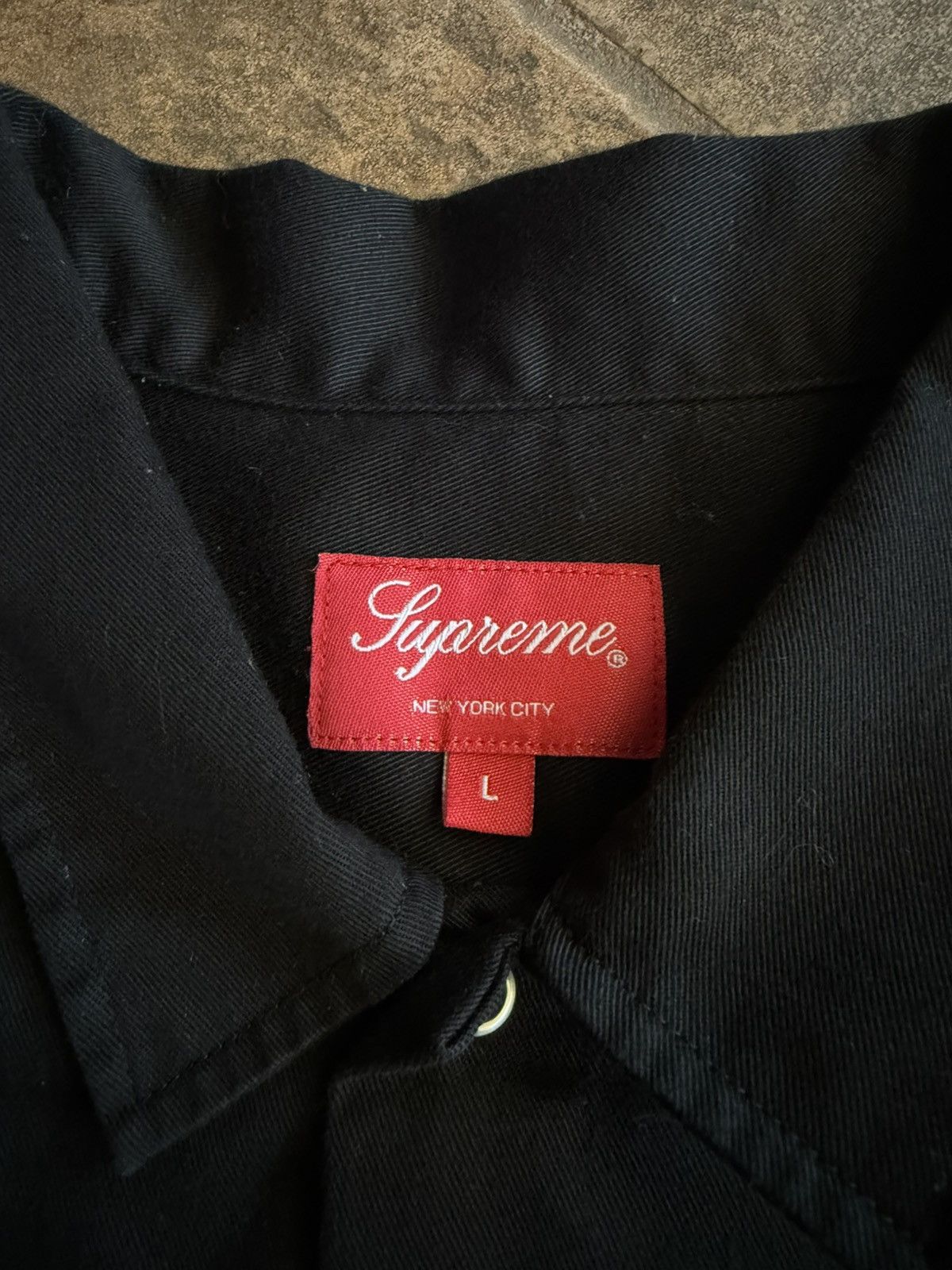 Supreme Supreme “WASTE” Button Up Shirt Size US L / EU 52-54 / 3 - 6 Thumbnail