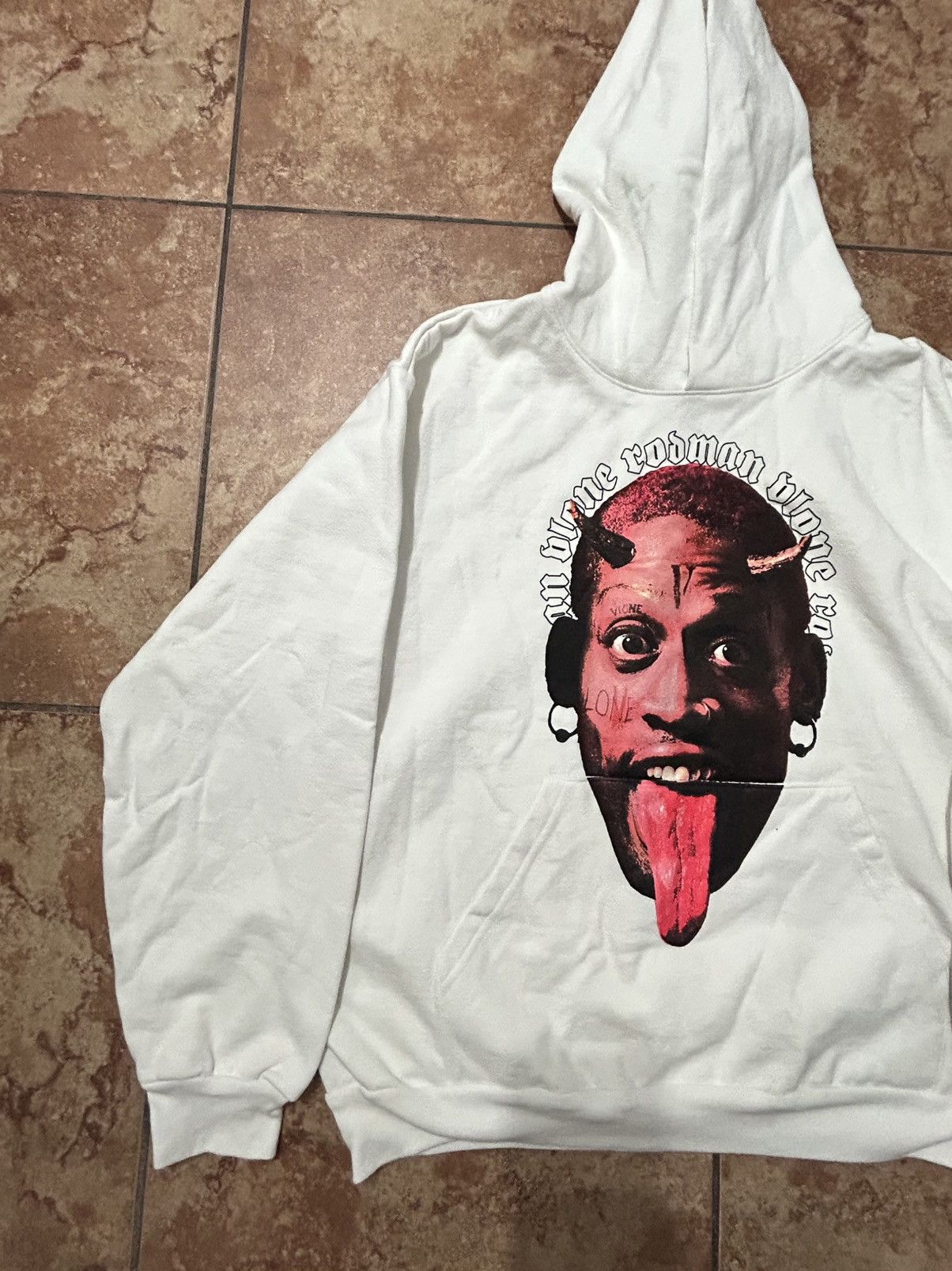 Vlone VLONE Dennis Rodman hoodie size Large Brand new! Size US L / EU 52-54 / 3 - 3 Thumbnail